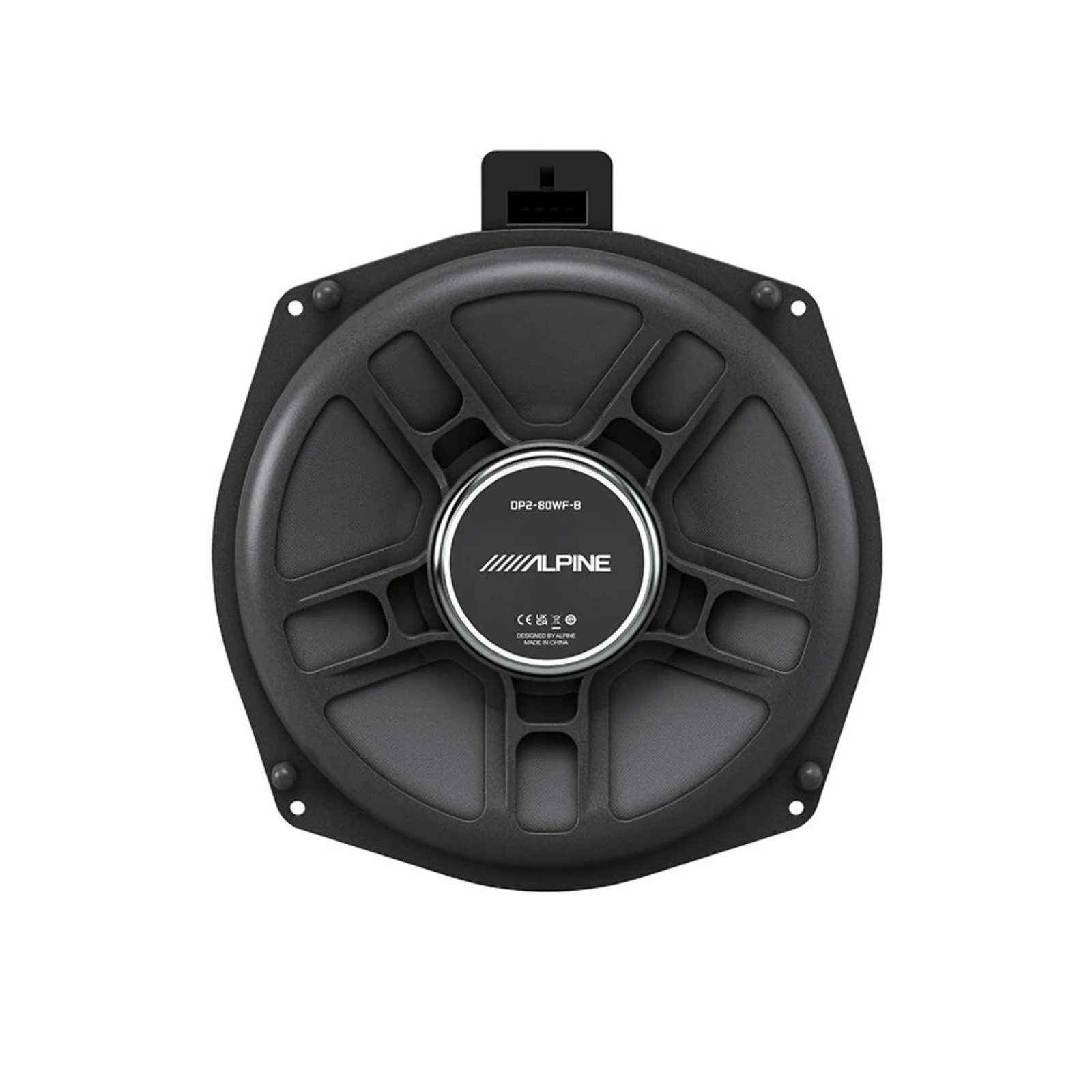 Alpine DP2-80WF-B Subs Plug & Play 8 Inch Underseat Subwoofers for BMW 100w RMS - Image 2