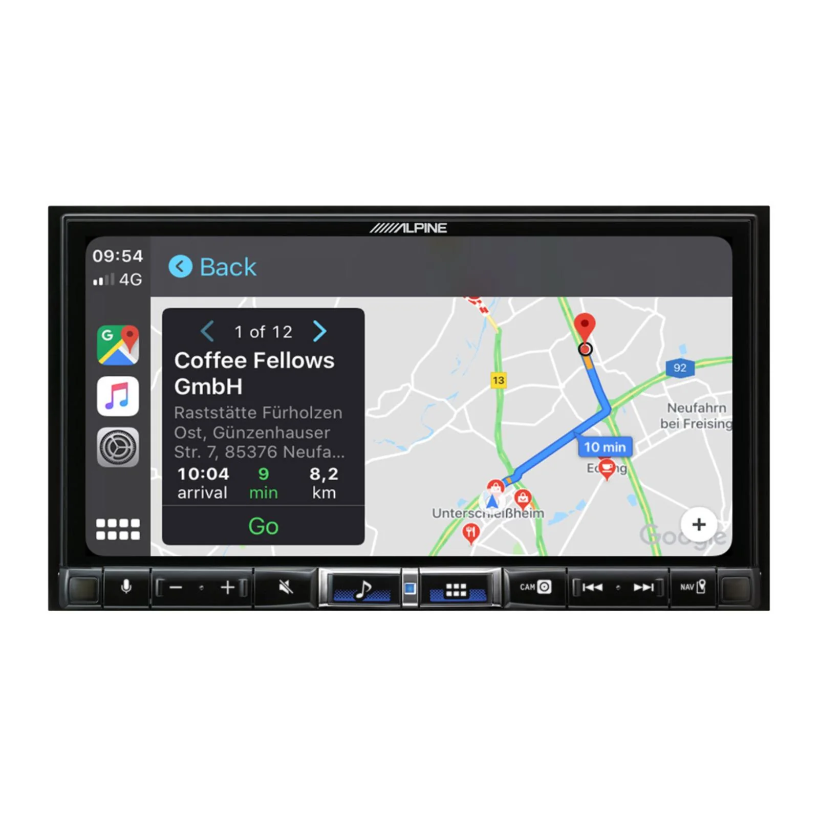Alpine ILX-705D Apple CarPlay Android Auto DAB Radio Bluetooth 7" Car Stereo - Image 3