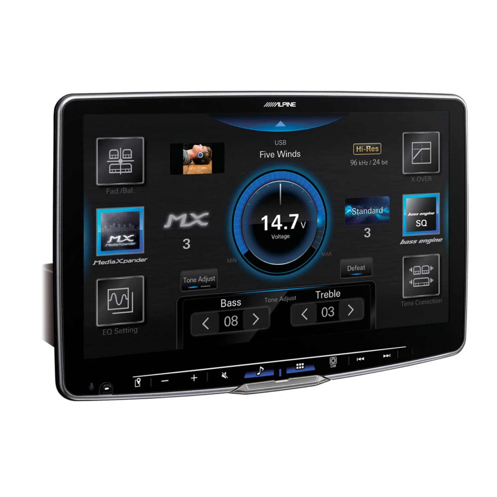 Alpine ILX-F115D Halo 11 Apple CarPlay Android Auto DAB Bluetooth 11" Car Stereo - Image 5