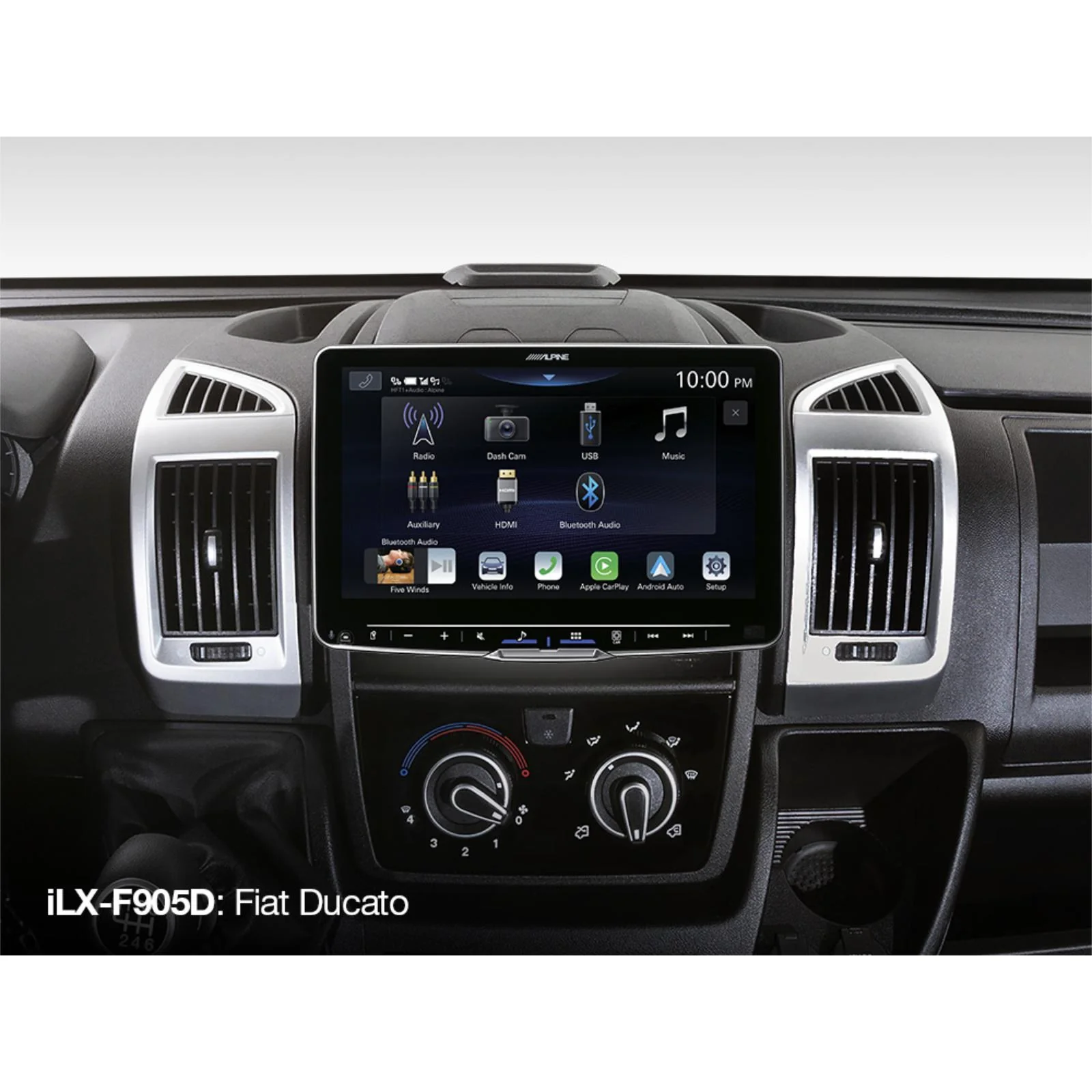 Alpine ILX-F905D Halo 9 Apple CarPlay Android Auto DAB Bluetooth 9" Car Stereo - Image 9