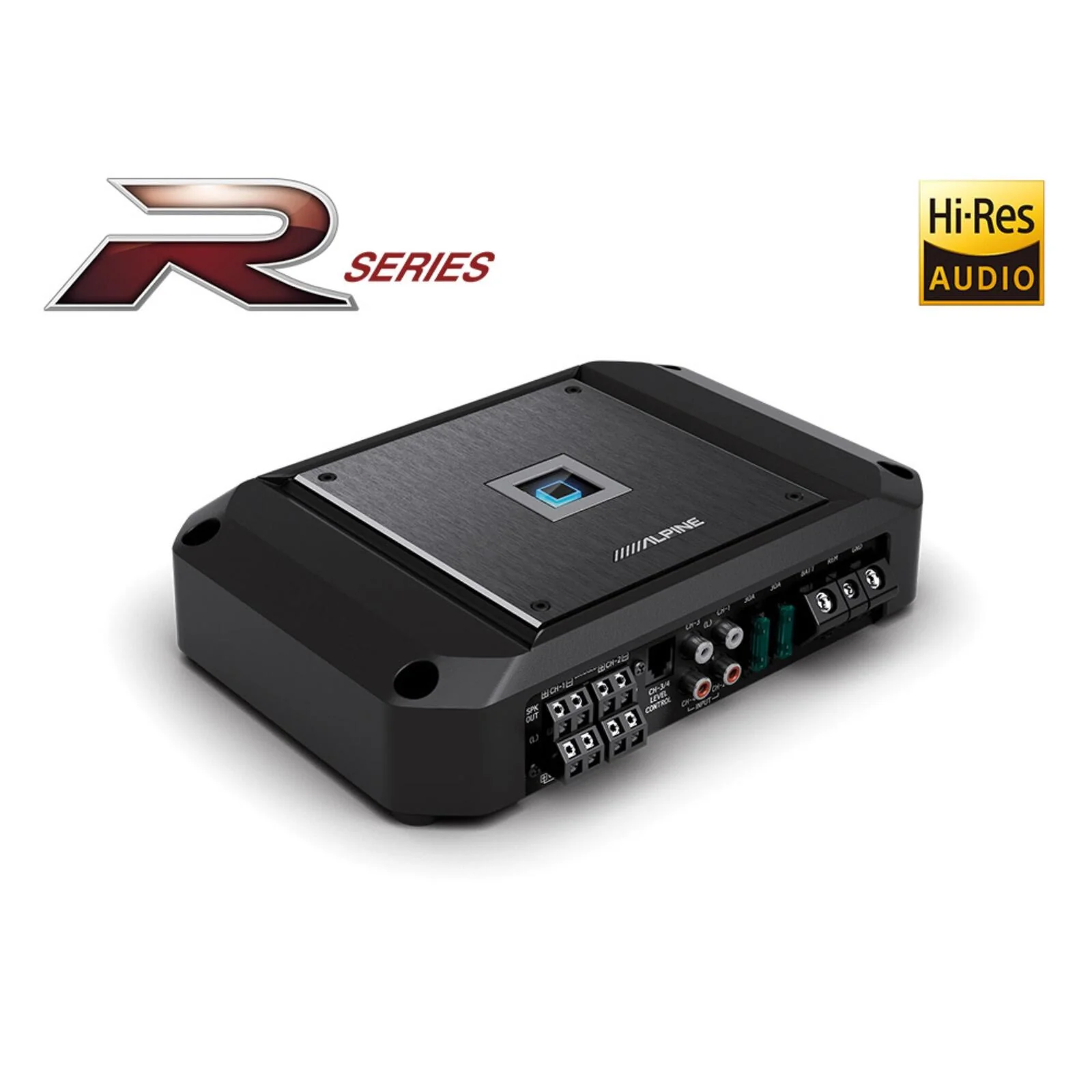 Alpine R2-A60F Amplifier 4 Channel Class D Stereo Speaker Power Car Amp 600w RMS - Image 4