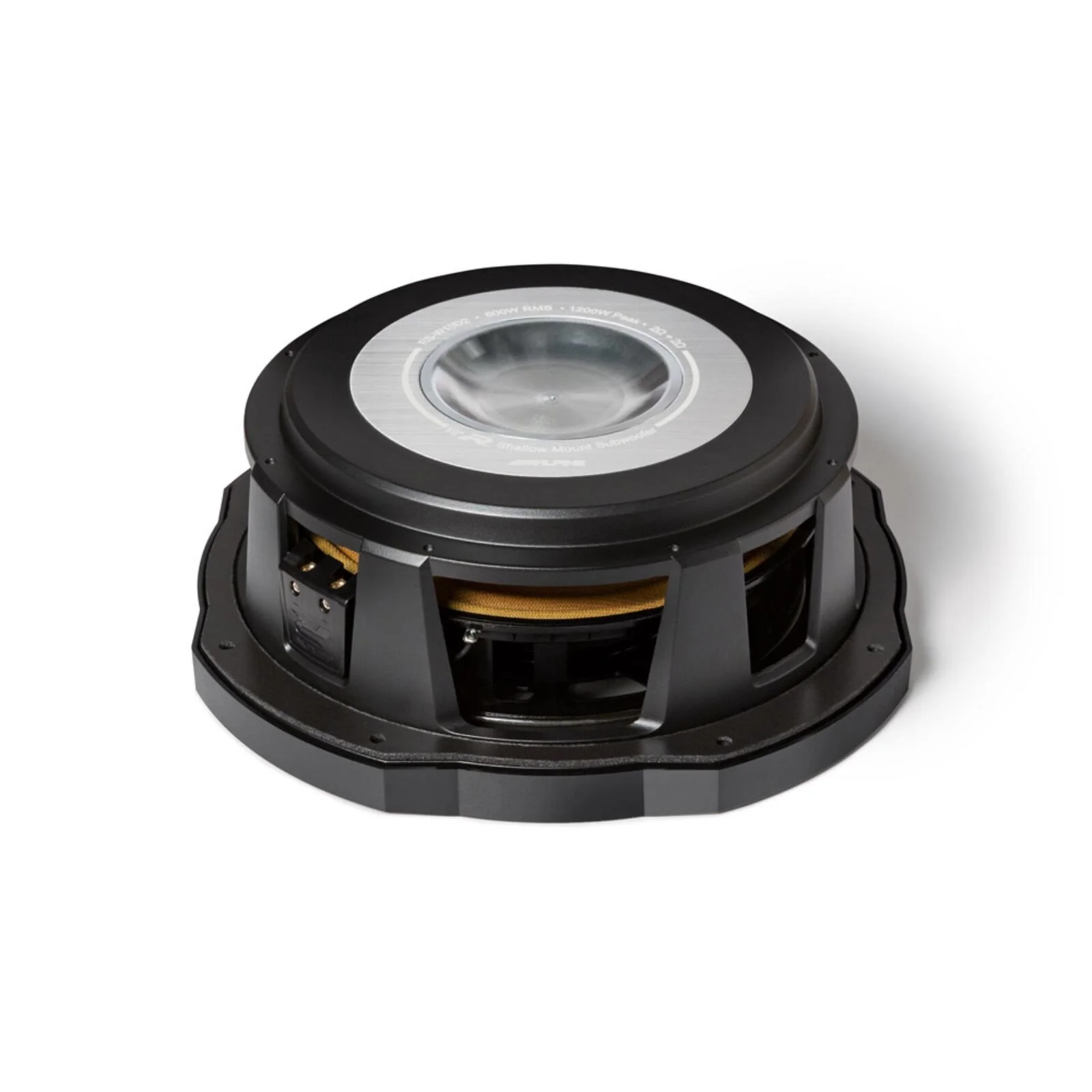 Alpine RS-W10D4 Sub 10" 25cm R Series Shallow Subwoofer Dual 4 Ohm 600w RMS - Image 4