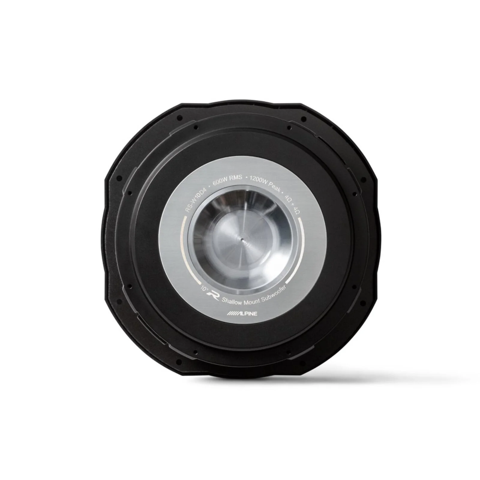 Alpine RS-W10D4 Sub 10" 25cm R Series Shallow Subwoofer Dual 4 Ohm 600w RMS - Image 5