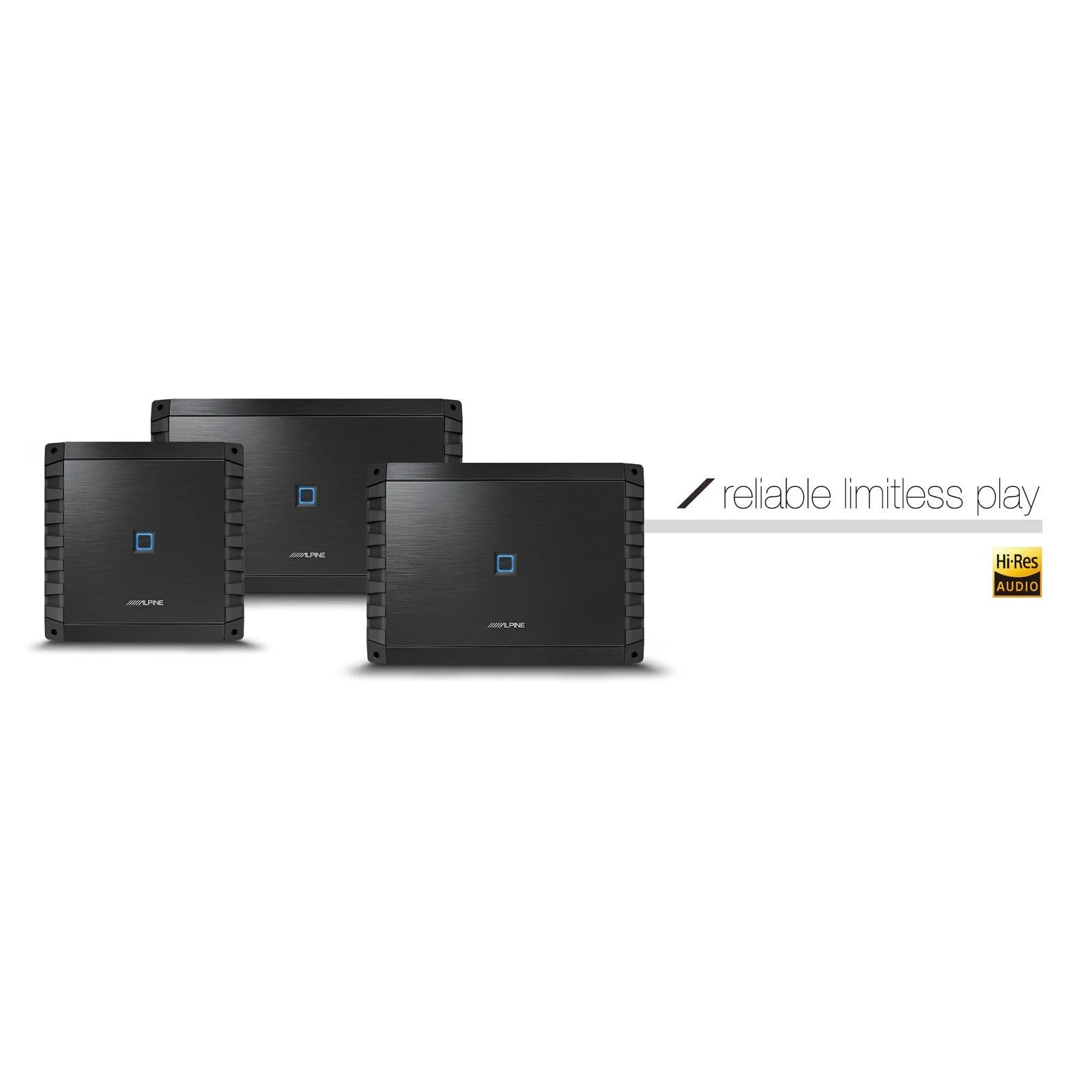 Alpine S2-A36F Amplifier 4 Channel Class D Bridgeable Stereo Car Amp 360w RMS - Image 6