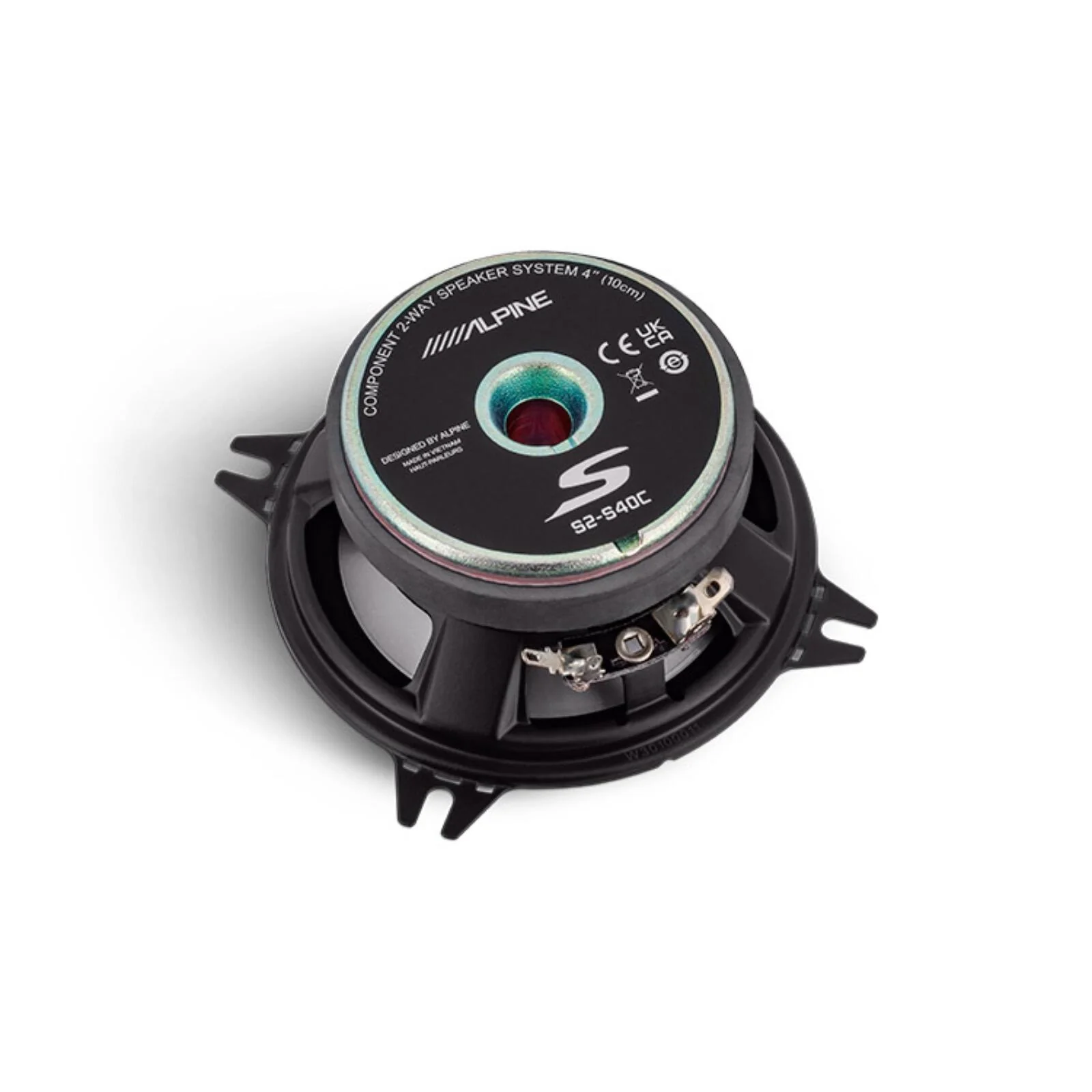 Alpine S2-S40C Speakers 4 Inch 10cm S2 Series Car 2 Way Component 45w RMS Pair - Image 5