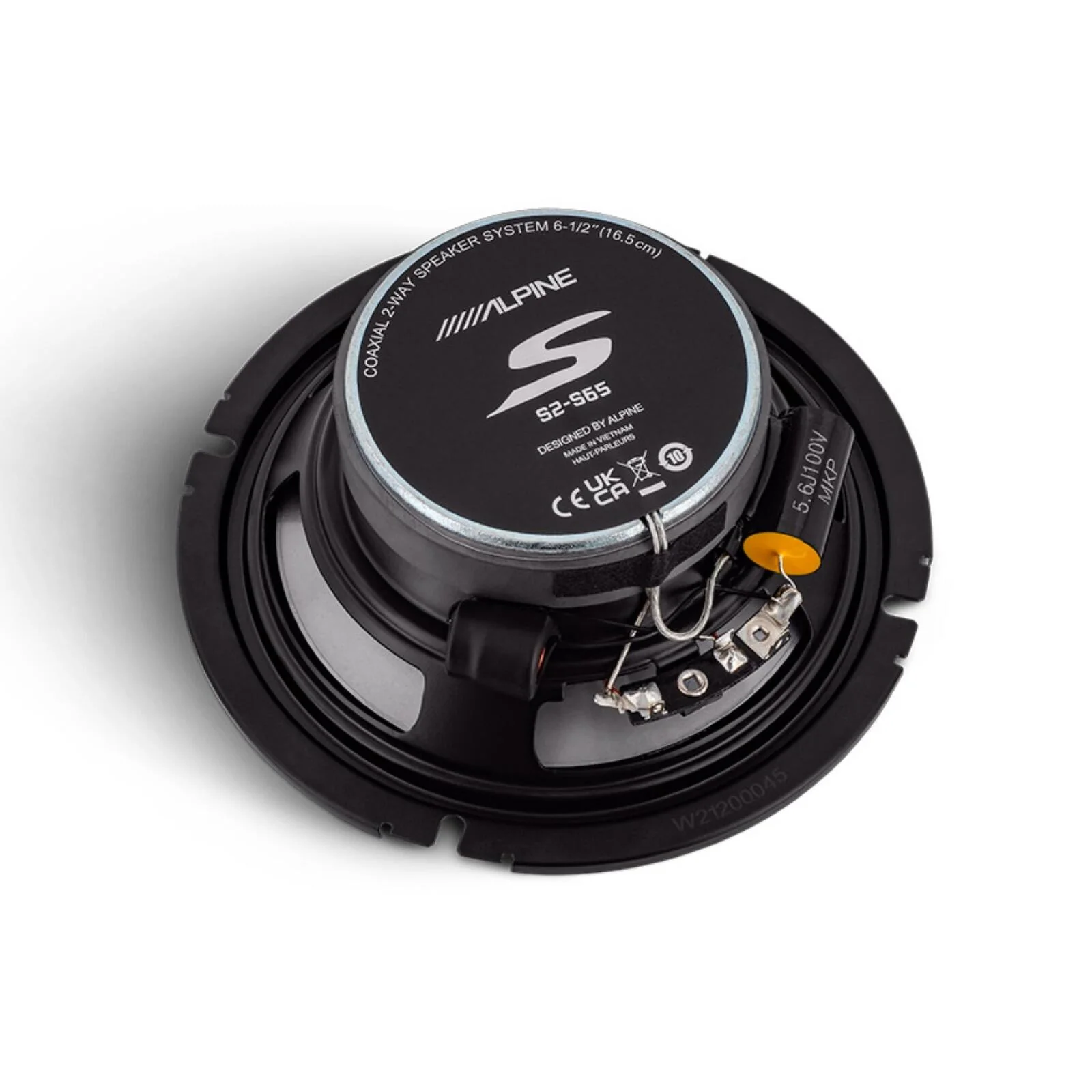 Alpine S2-S65 Speakers 6.5 Inch 16.5cm S2 Series 2 Way Coaxial 80w RMS Pair - Image 4