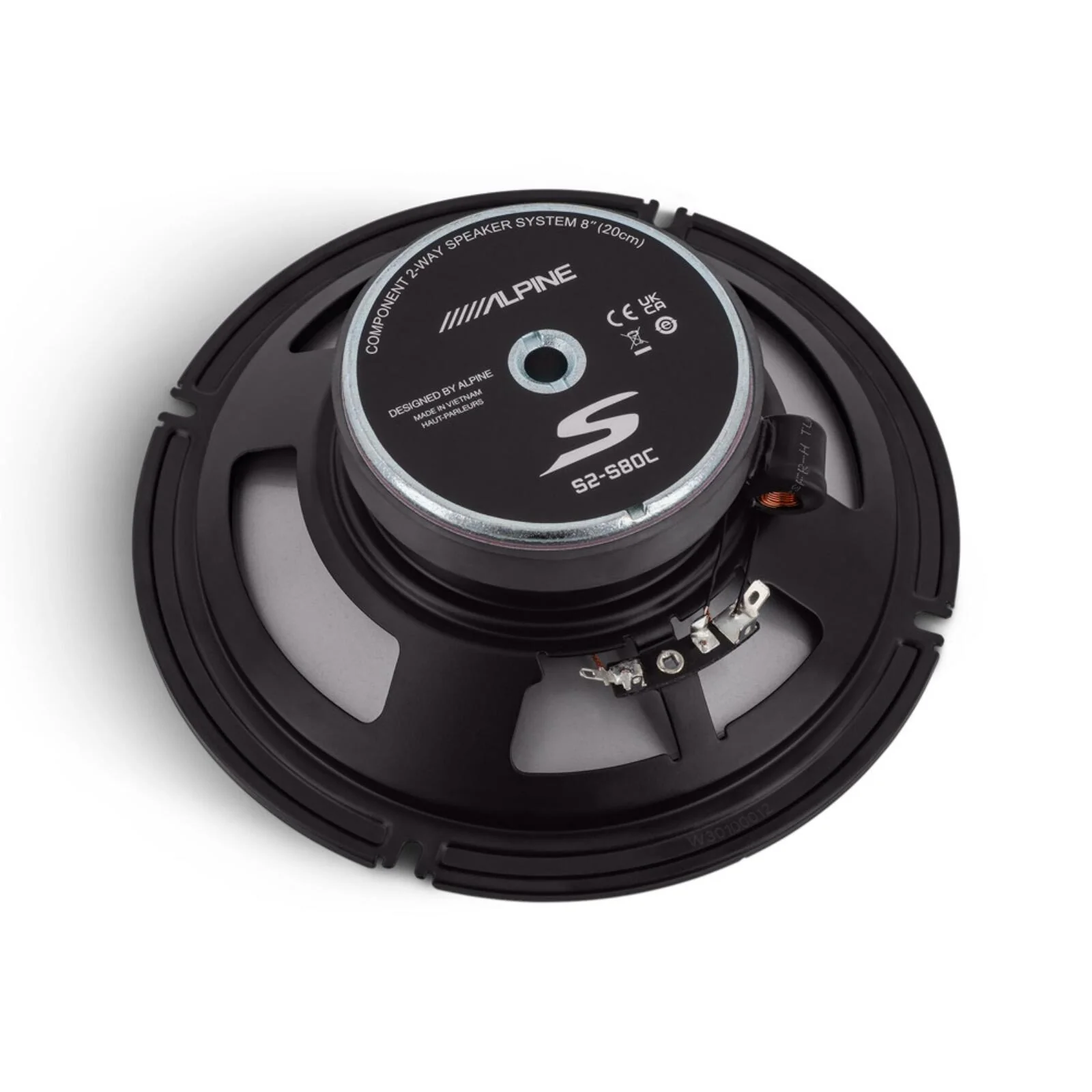 Alpine S2-S80C Speakers 8 Inch 20cm S2 Series 2 Way Component 85w RMS Pair - Image 5