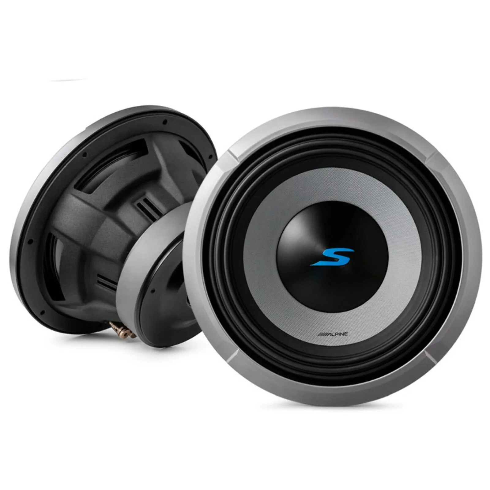 Alpine S2-W10D4 Sub 10" 25cm S Series Subwoofer Dual 4 Ohm Voice Coils 600w RMS - Image 2