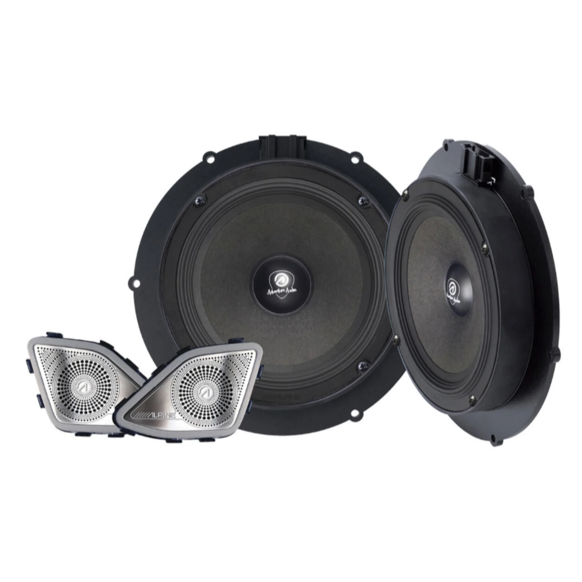 Alpine SPC-106T6-2 Component Speakers and Tweeters for Volkswagen Transporter T6