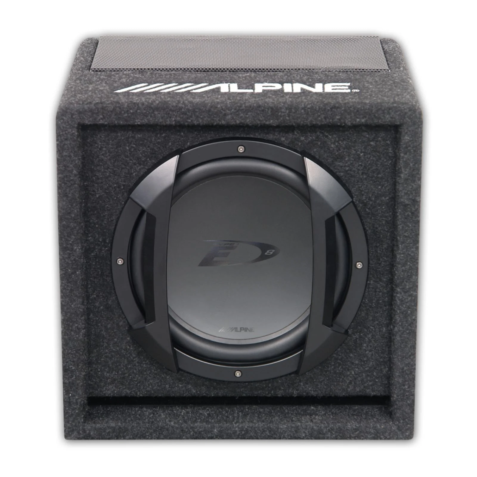 Alpine SWE-815 Subwoofer Amplified Powered Active Sub with Wired Remote 100w RMS - Image 6