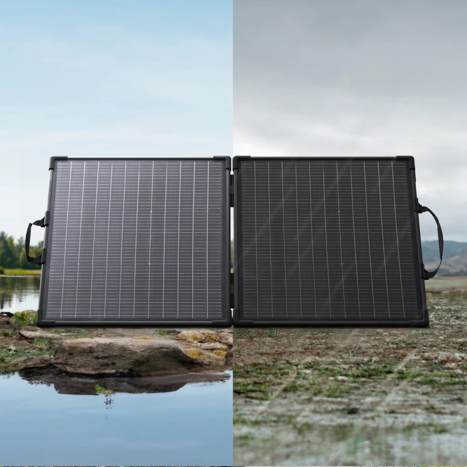Anker SOLIX 100w Bifacial Portable Solar Panel PS100 for C300, C1000 EverFrost - Image 6