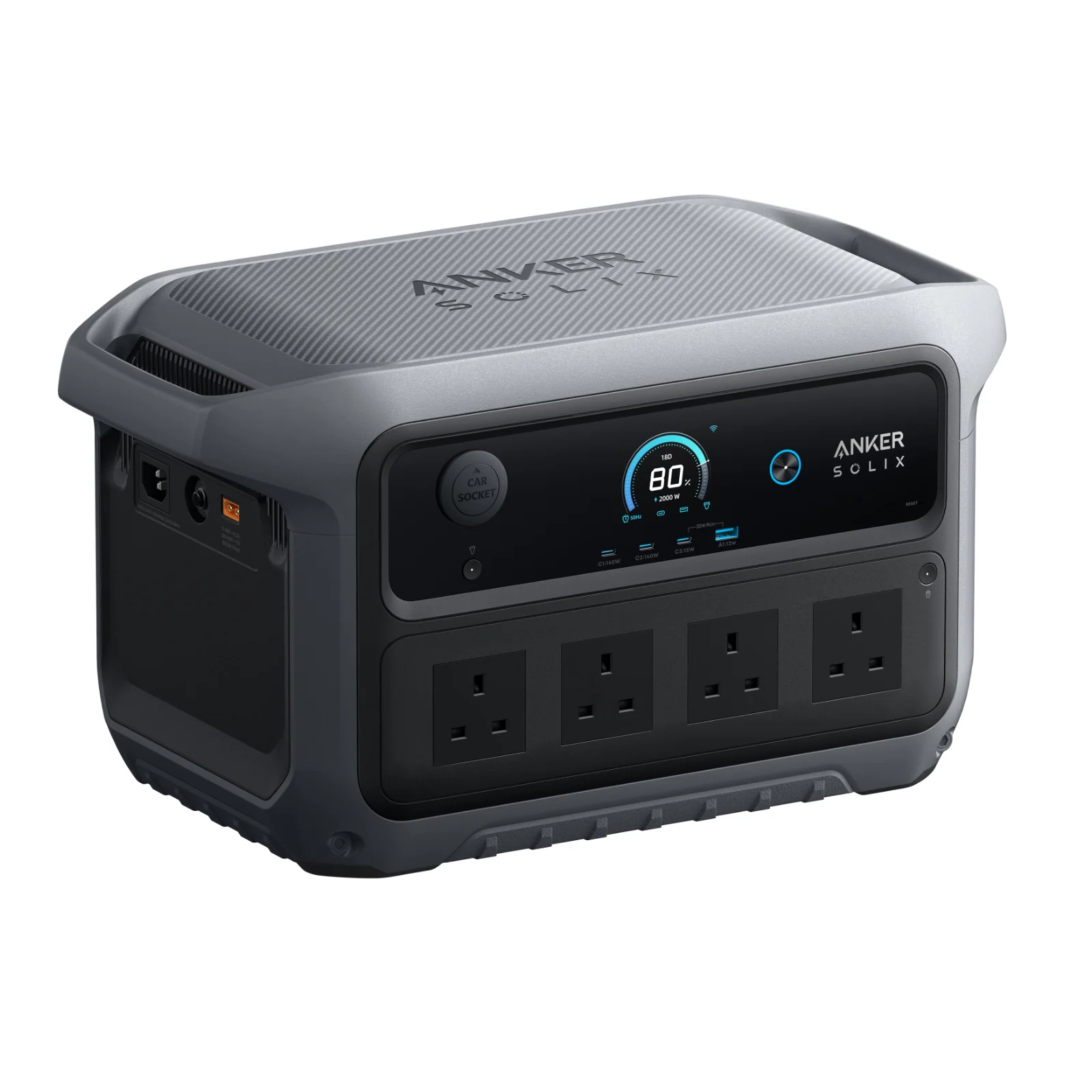 Anker SOLIX C2000 Gen 2 Battery Power Station + PS200 Bifacial Solar Panel 200w - Image 4