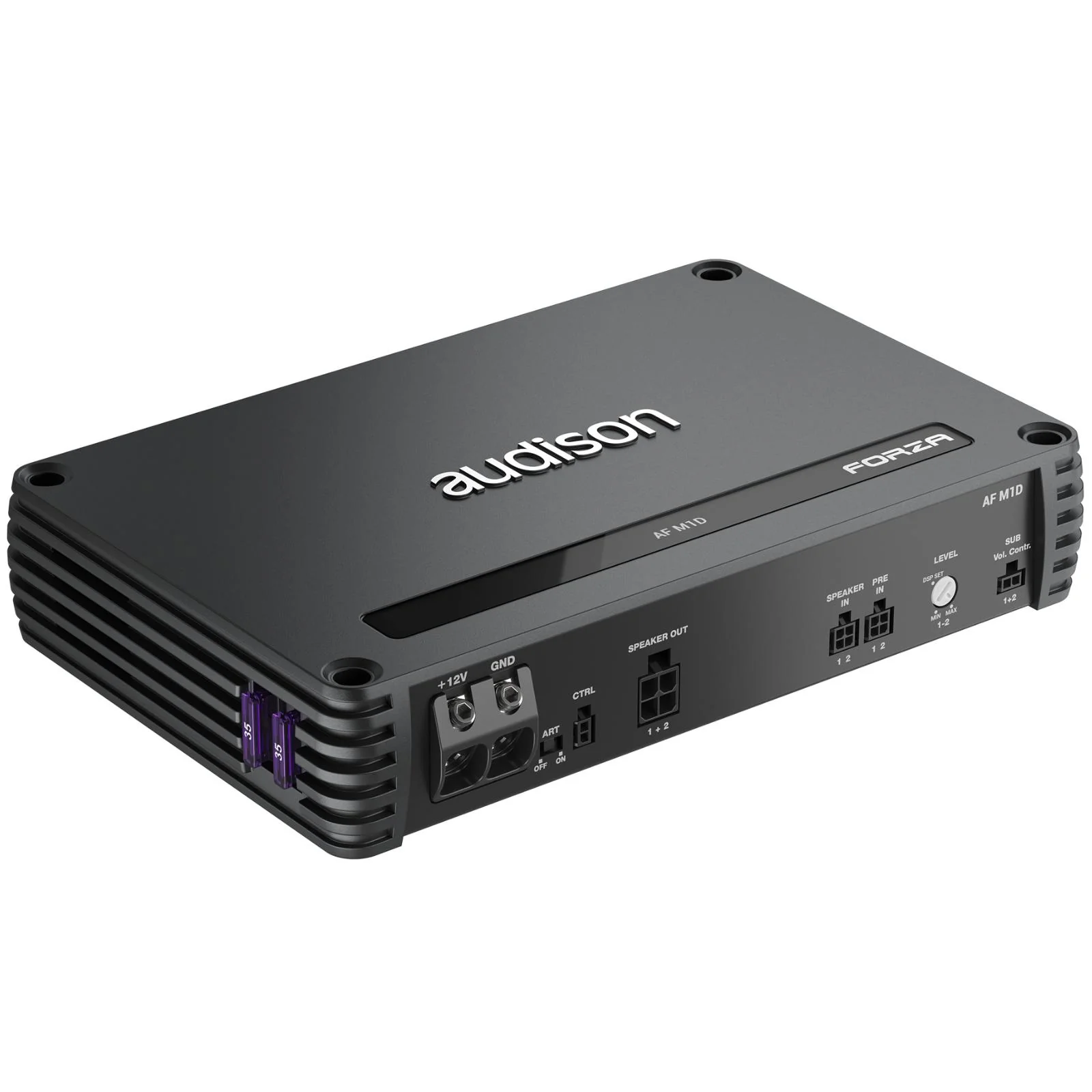 Audison Forza AF M1D Amplifier 1 Channel Mono Subwoofer Class D Amp 1200w RMS