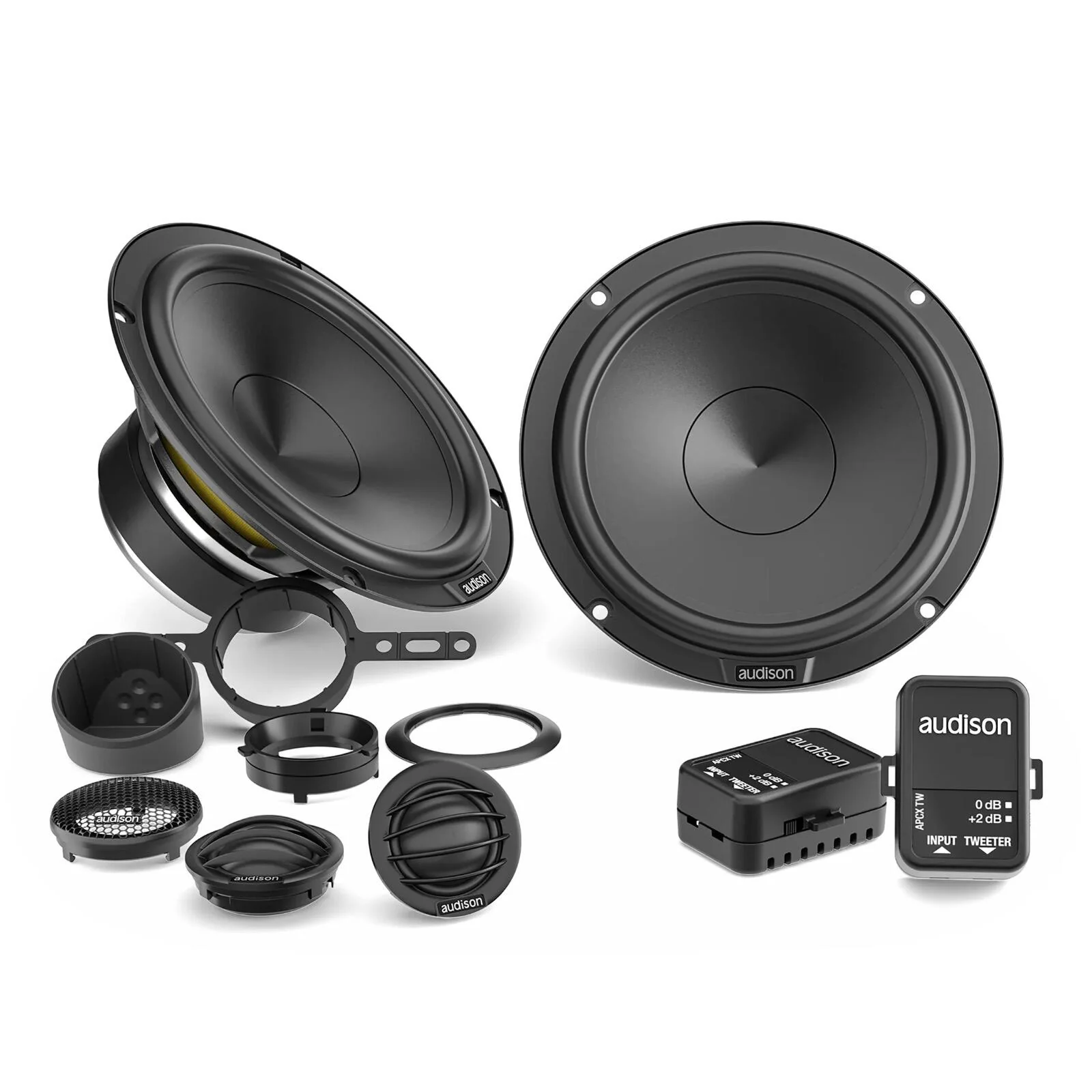 Audison Prima APK 165P 6.5" 17cm 2 Way Car Component Door Speakers 115w RMS