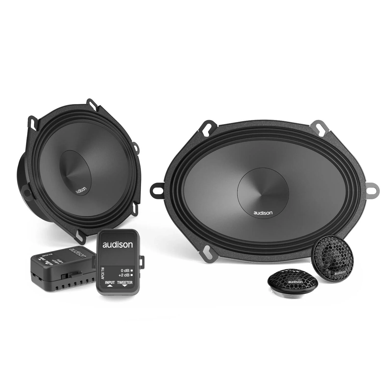 Audison Prima APK 570 5x7" 2 Way Car Component Door Speakers 100w RMS Pair