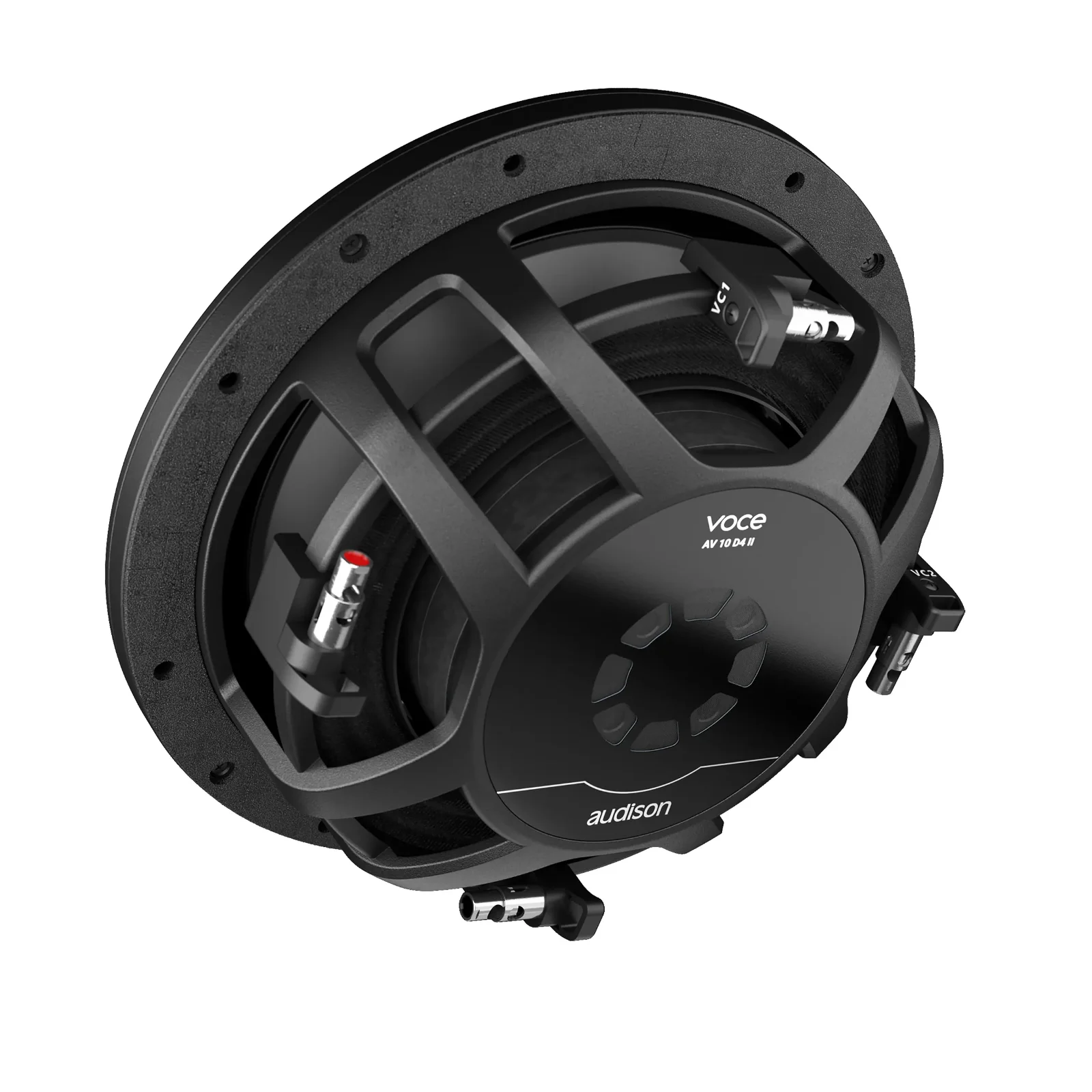 Audison Voce II AV 10 D4 II Subwoofer Dual 4ohm 10 Inch Sub 550w RMS with Grill - Image 4