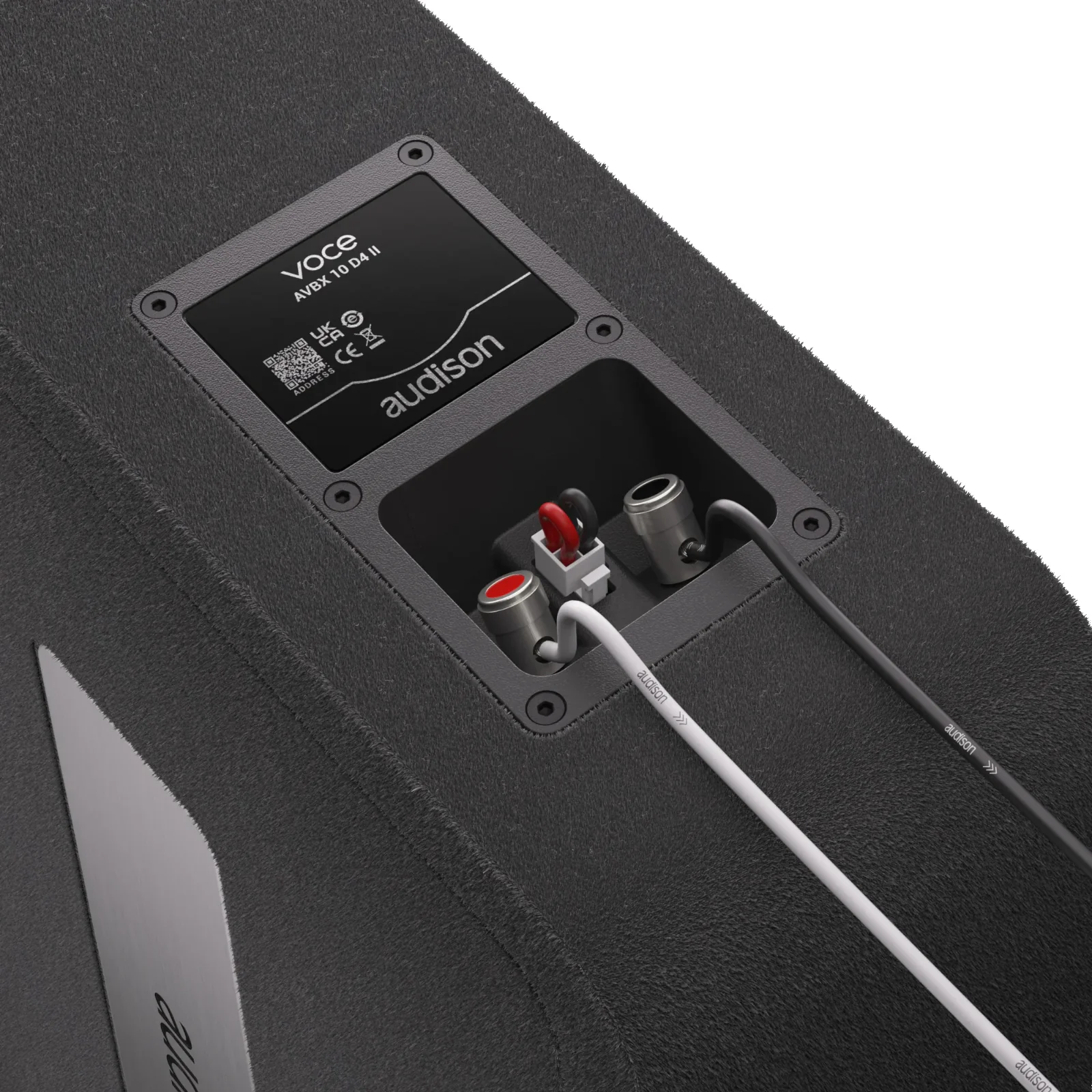 Audison Voce II AVBX 10 D4 II Subwoofer Enclosure 10" Passive Sub Box 550w RMS - Image 6