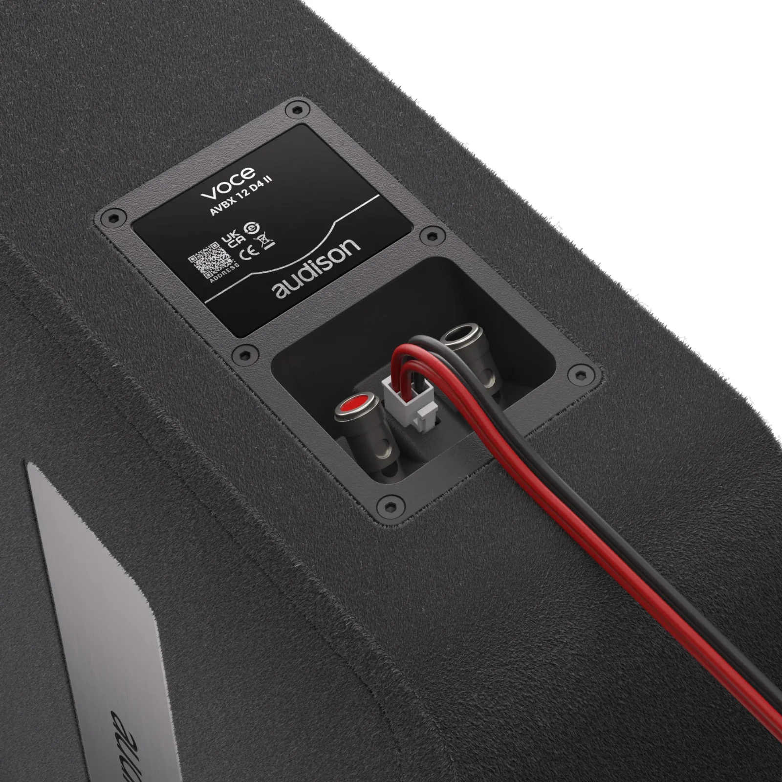 Audison Voce II AVBX 12 D4 II Subwoofer Enclosure 12" Passive Sub Box 550w RMS - Image 7