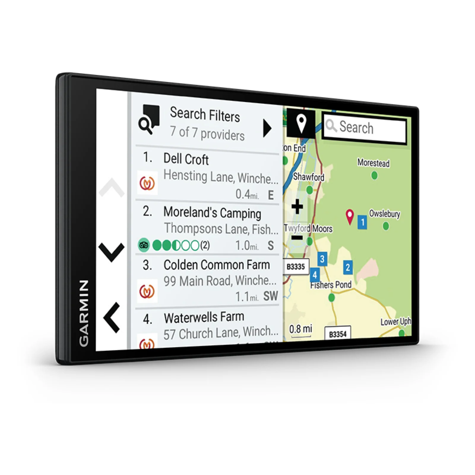 Avtex TourerThree Sat Nav 7 Inch Caravan Club Edition Portable GPS Navigation - Image 3