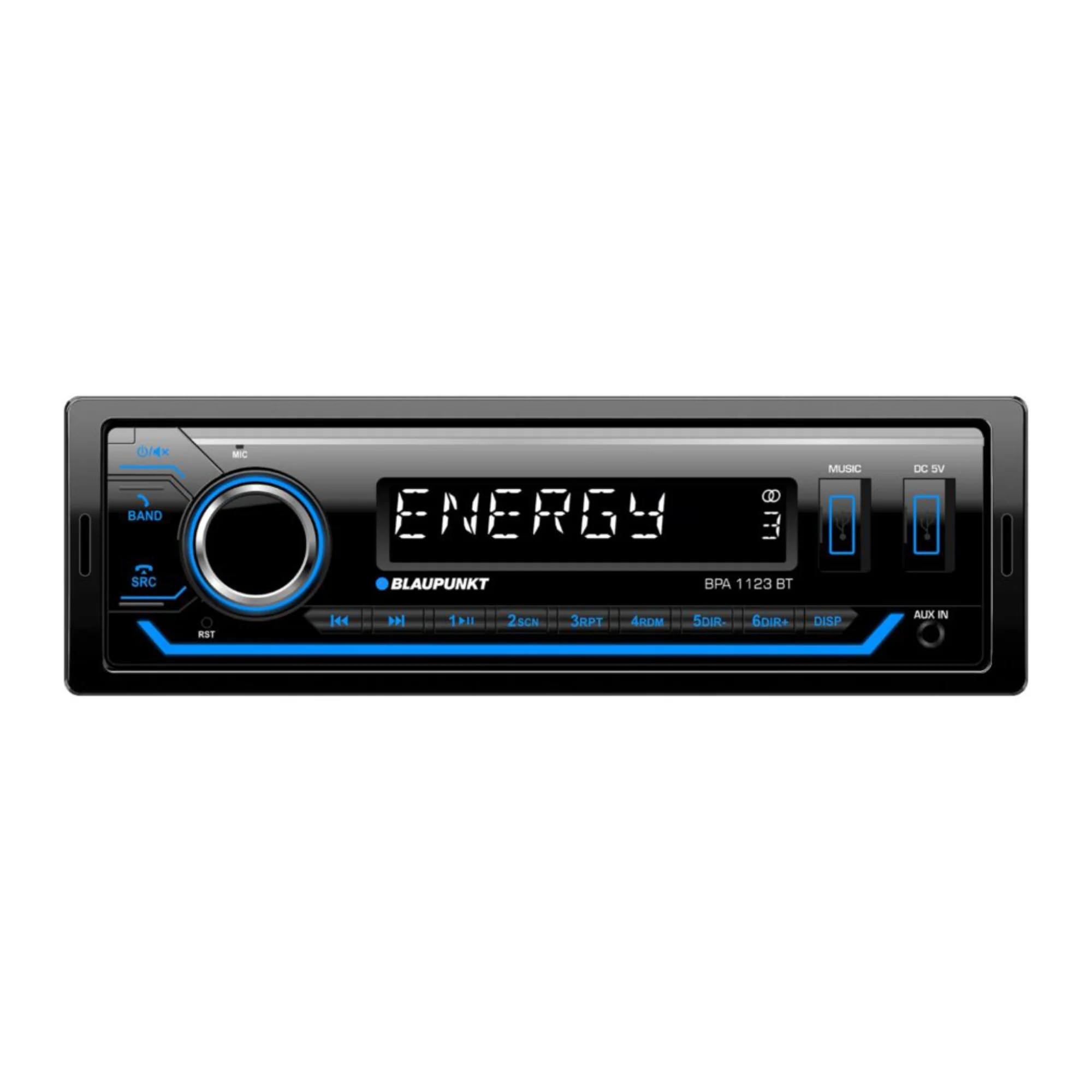Blaupunkt BPA 1123 BT Car Stereo AUX Dual Front USB Bluetooth FM Radio