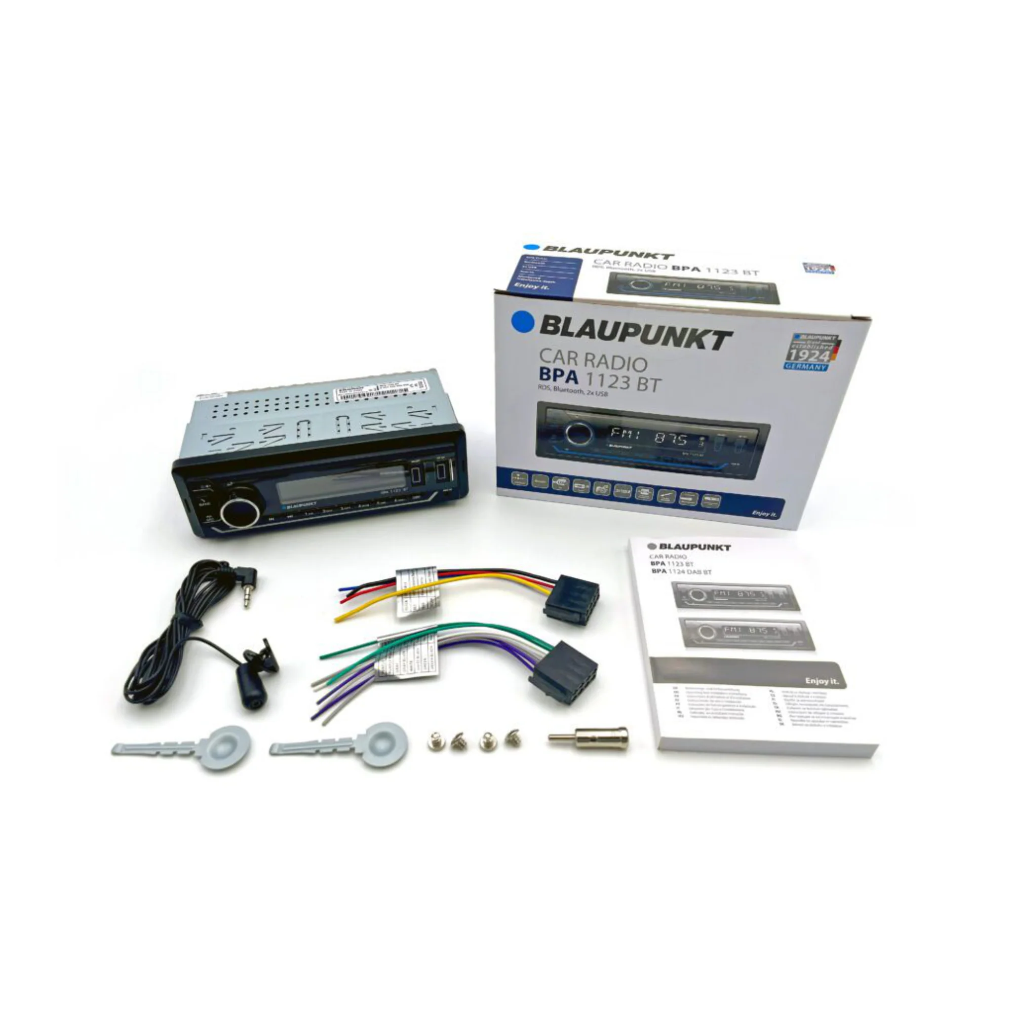 Blaupunkt BPA 1123 BT Car Stereo AUX Dual Front USB Bluetooth FM Radio - Image 5
