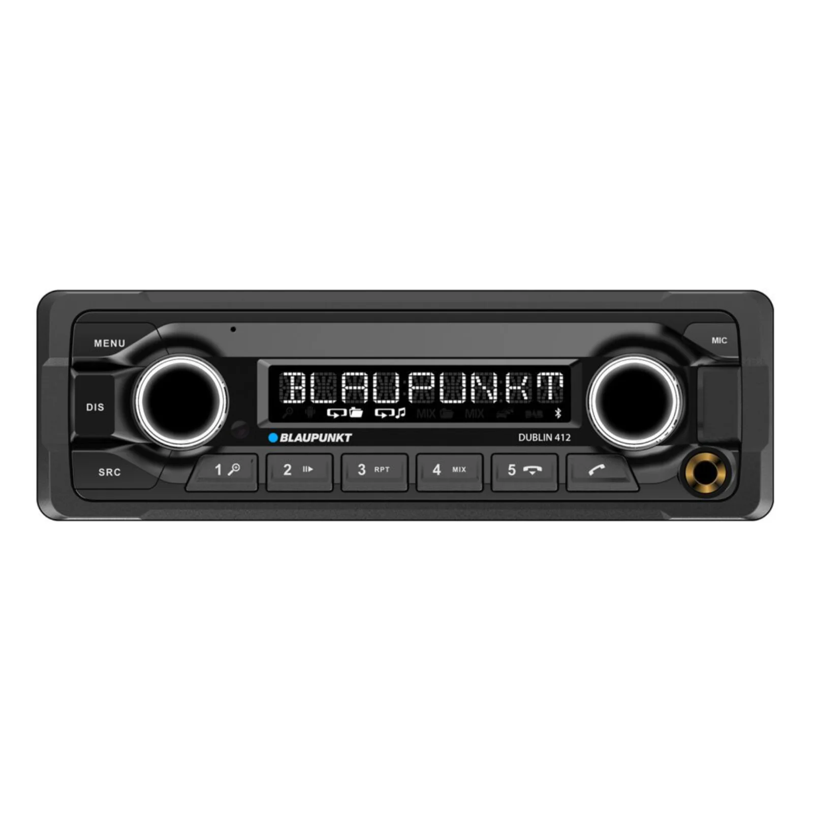 Blaupunkt Dublin 412 Heavy Duty 12 Volt AUX USB Bluetooth Radio 12v Stereo
