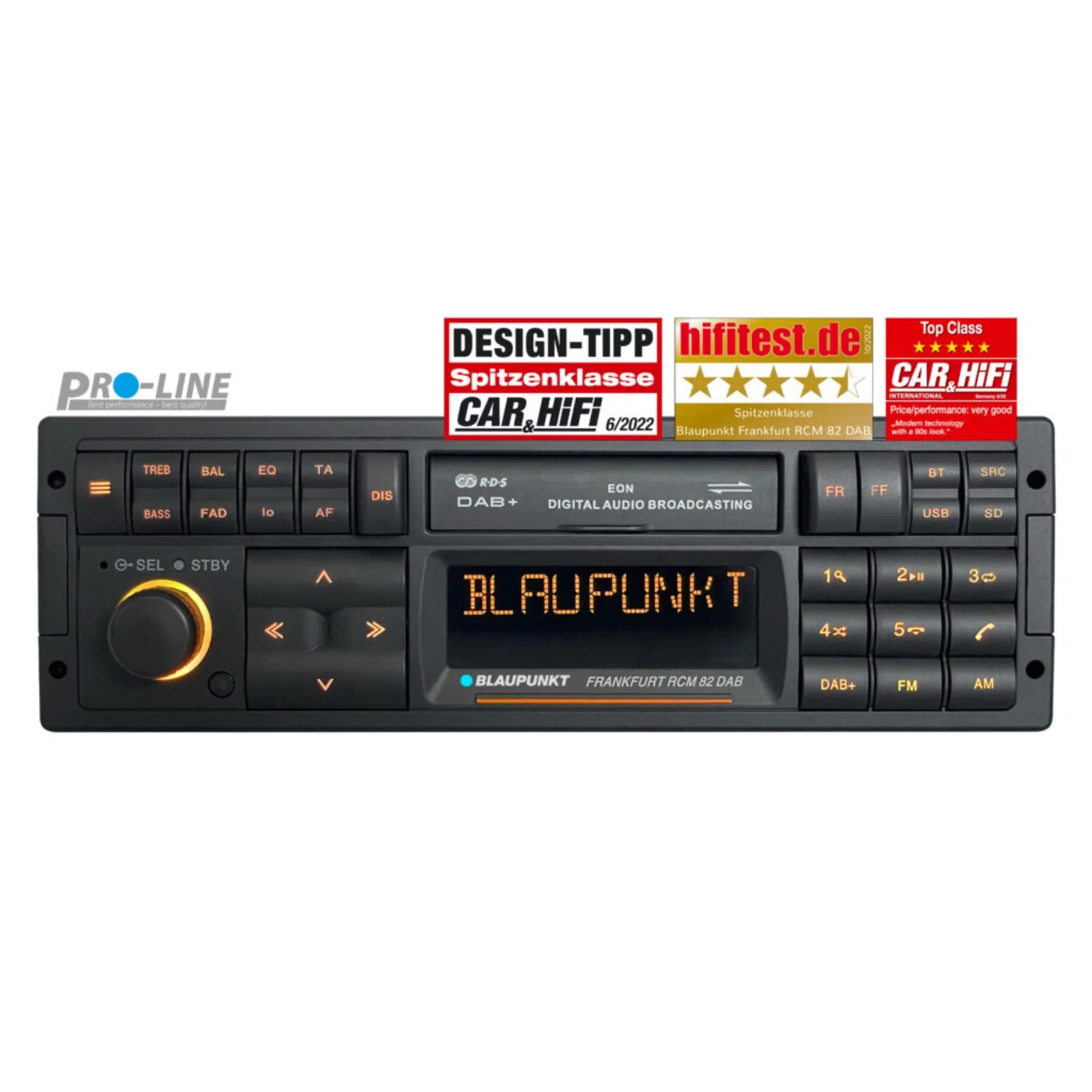 Blaupunkt Frankfurt RCM 82 DAB Retro Classic Car Stereo Bluetooth USB SD AUX - Image 3