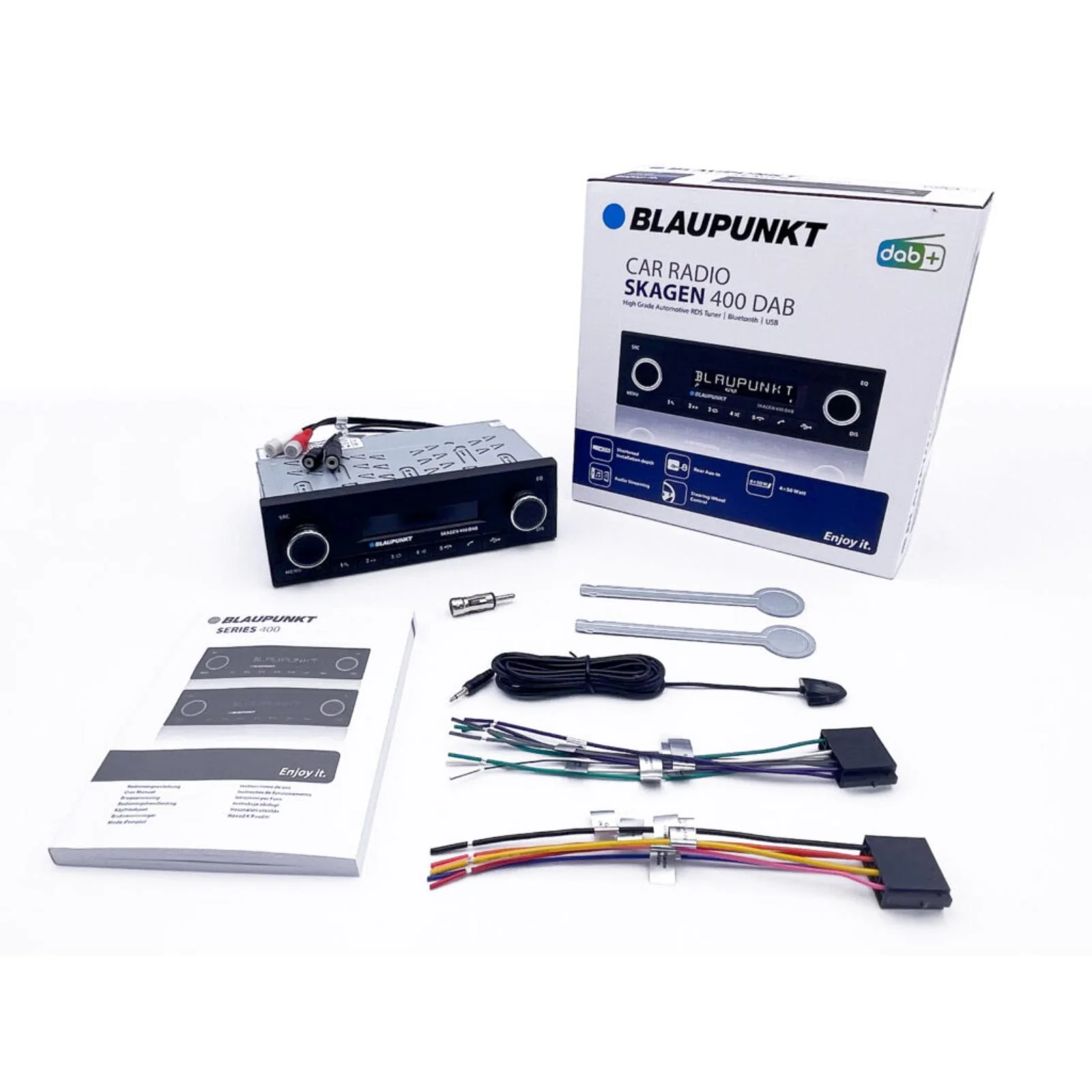 Blaupunkt Skagen 400 DAB Car Stereo Radio Bluetooth USB AUX Classic Retro OEM - Image 5