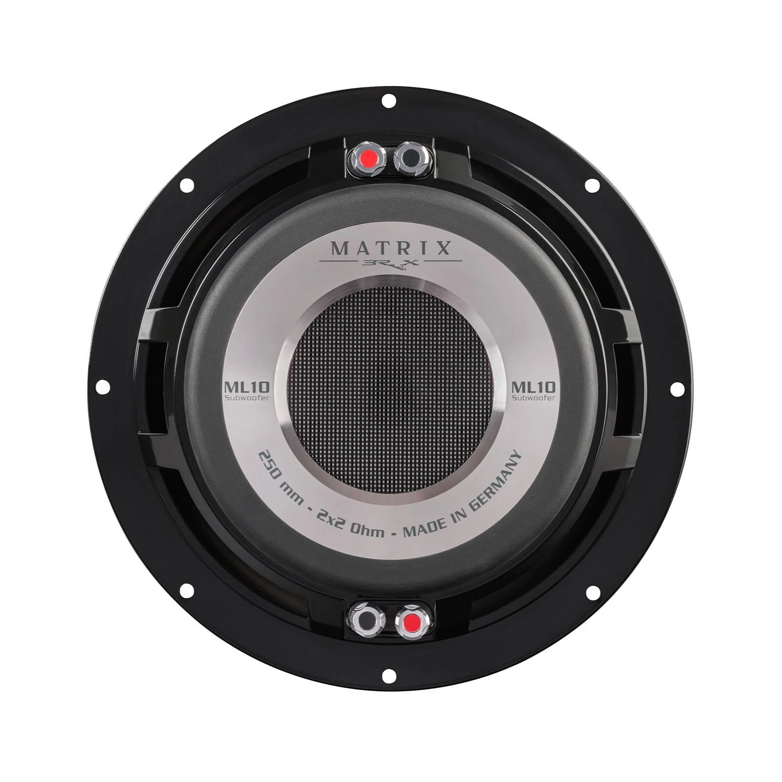 Brax Matrix ML10 SUB 10 Inch 25cm Subwoofer 600w RMS 2 Ohms Dual Voice Coil - Image 3