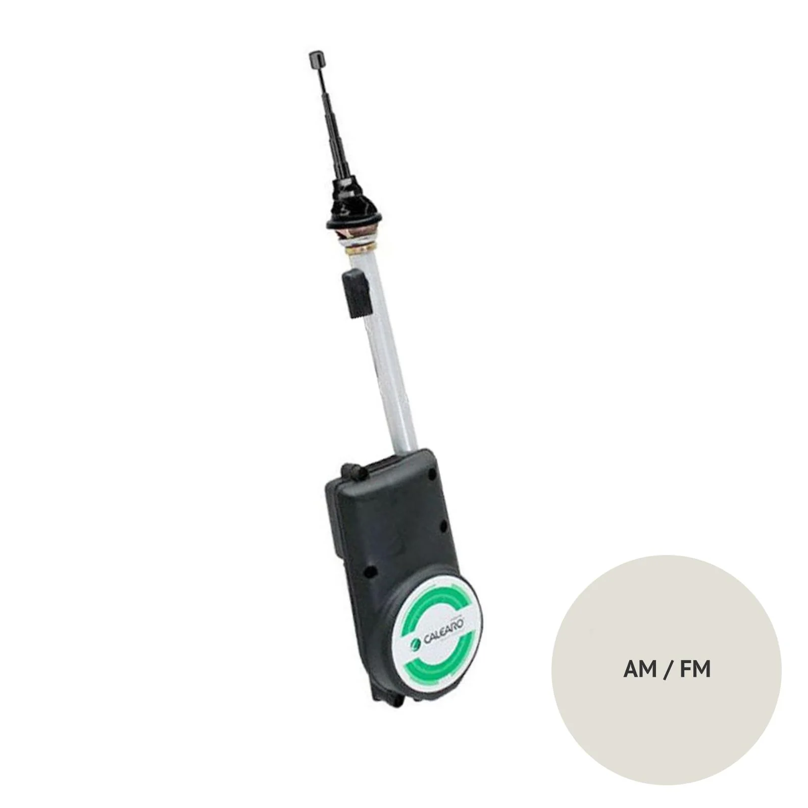 Calearo AM FM Electric Aerial Wing Mount Radio Antenna with Black Mast 7677155 - Image 2