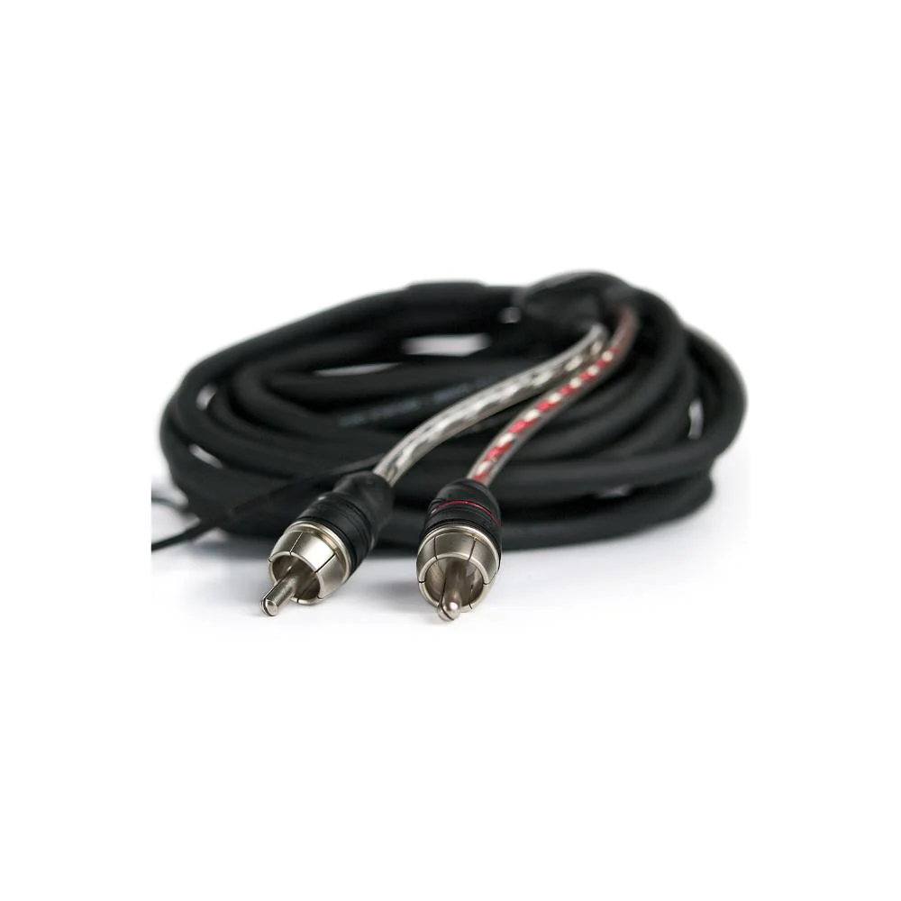 Connection Best BT2 100 1.0m 3.3 ft 2 Channel Car RCA Amp Cable Lead