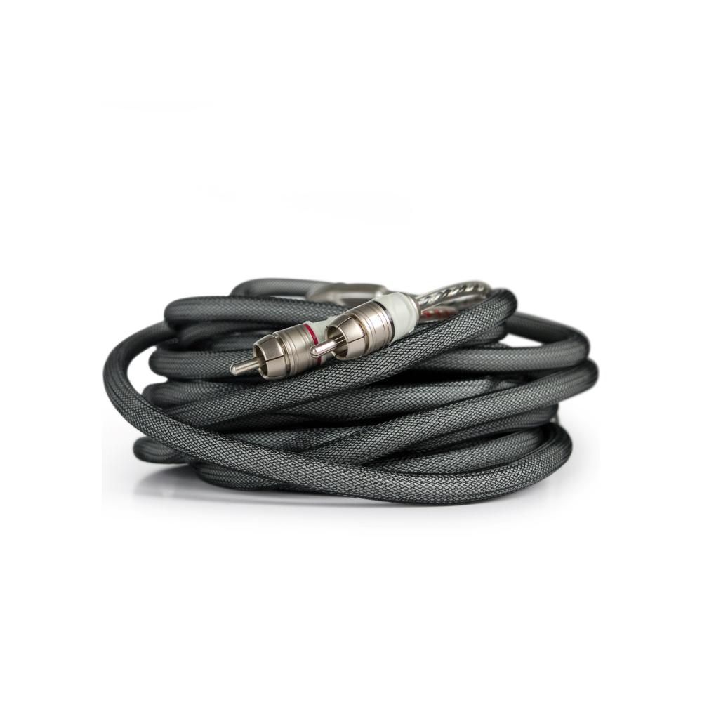 Connection Sonus ST2 550 5.5m 18ft 2 Channel Car RCA Amp Cable Lead