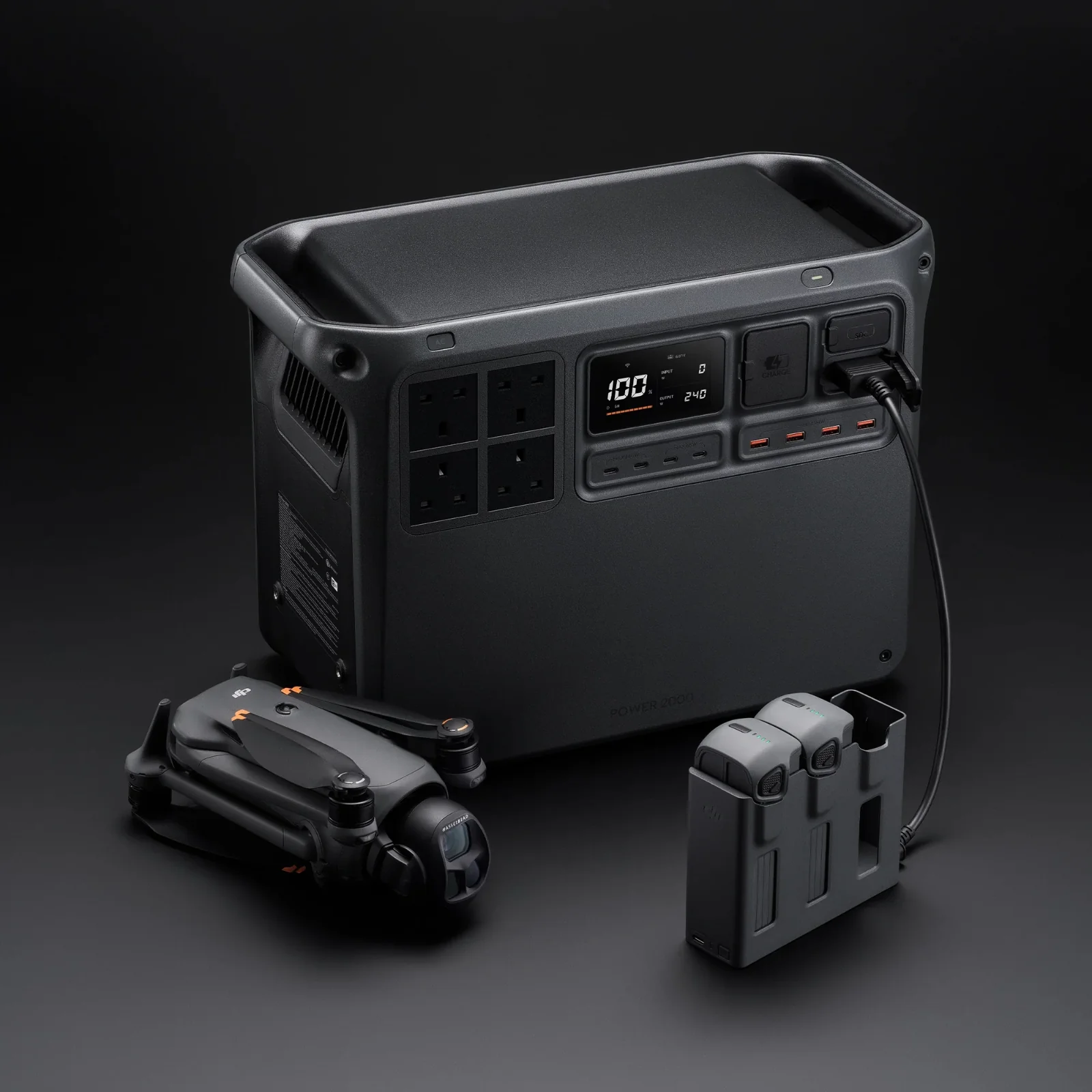 DJI Power 2000 2048Wh 3000w Ultra Portable Battery Power Station - Image 6