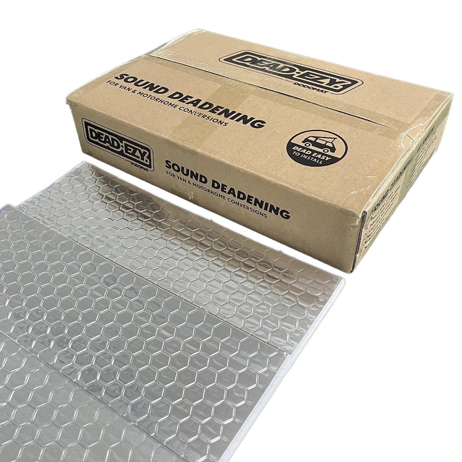 Dodo Mat DEAD-EZY Sound Deadening 40 Sheets Car Van Vibration Damper Proofing