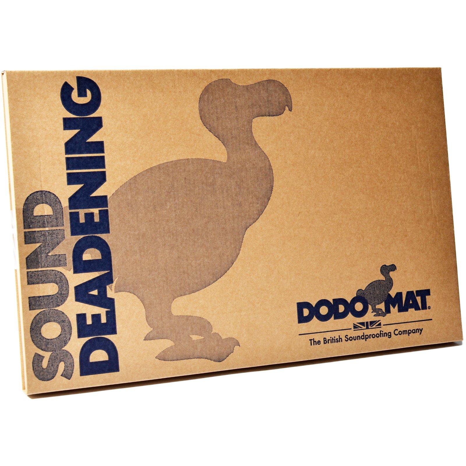 Dodo Mat DEADN Pro Sound Deadening 10 Black Sheets Car Vibration Damper Proofing - Image 6