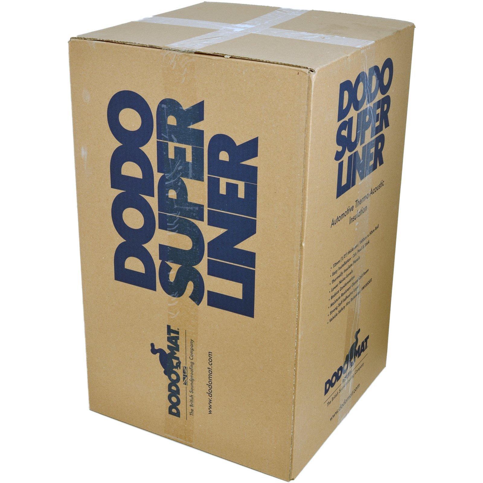 Dodo Super Liner 12mm 1/2" 6m Roll Car Van Thermo Foam Insulation Sound Proofing - Image 5