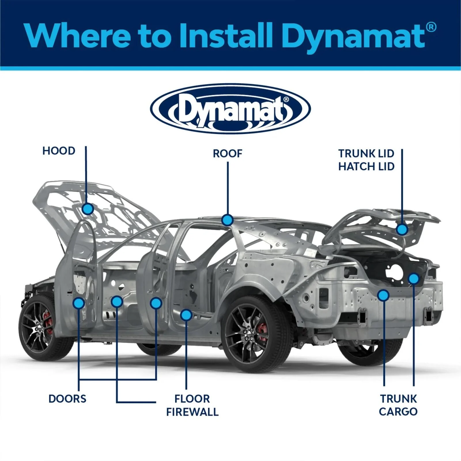Dynamat Xtreme Bulk Pack Car Sound Proofing Extreme Deadening Noise Reduction - Image 4