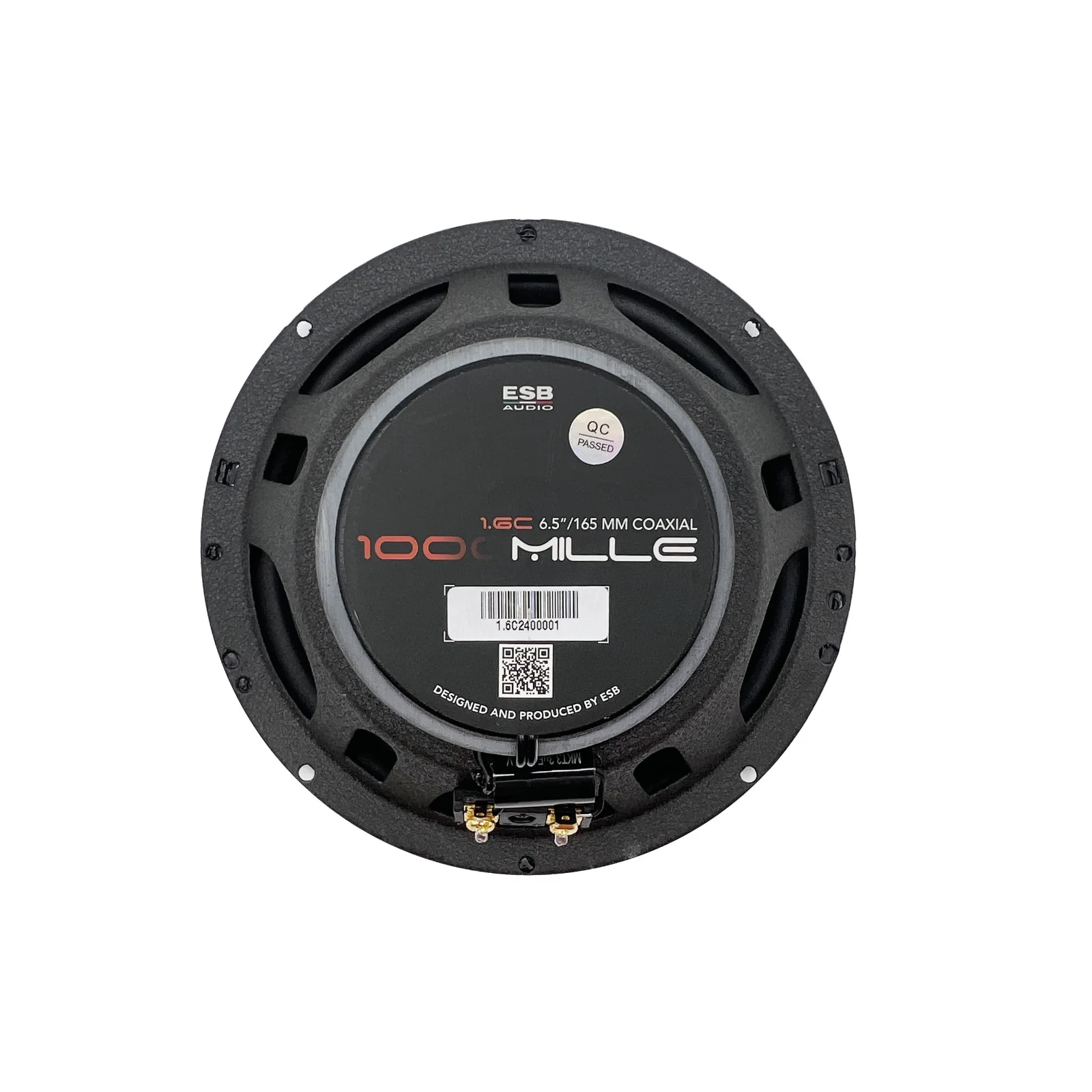 ESB 1.6C 2 Way 6.5 Inch Coaxial Car Speaker Silk Dome Tweeter 90w RMS Pair - Image 3