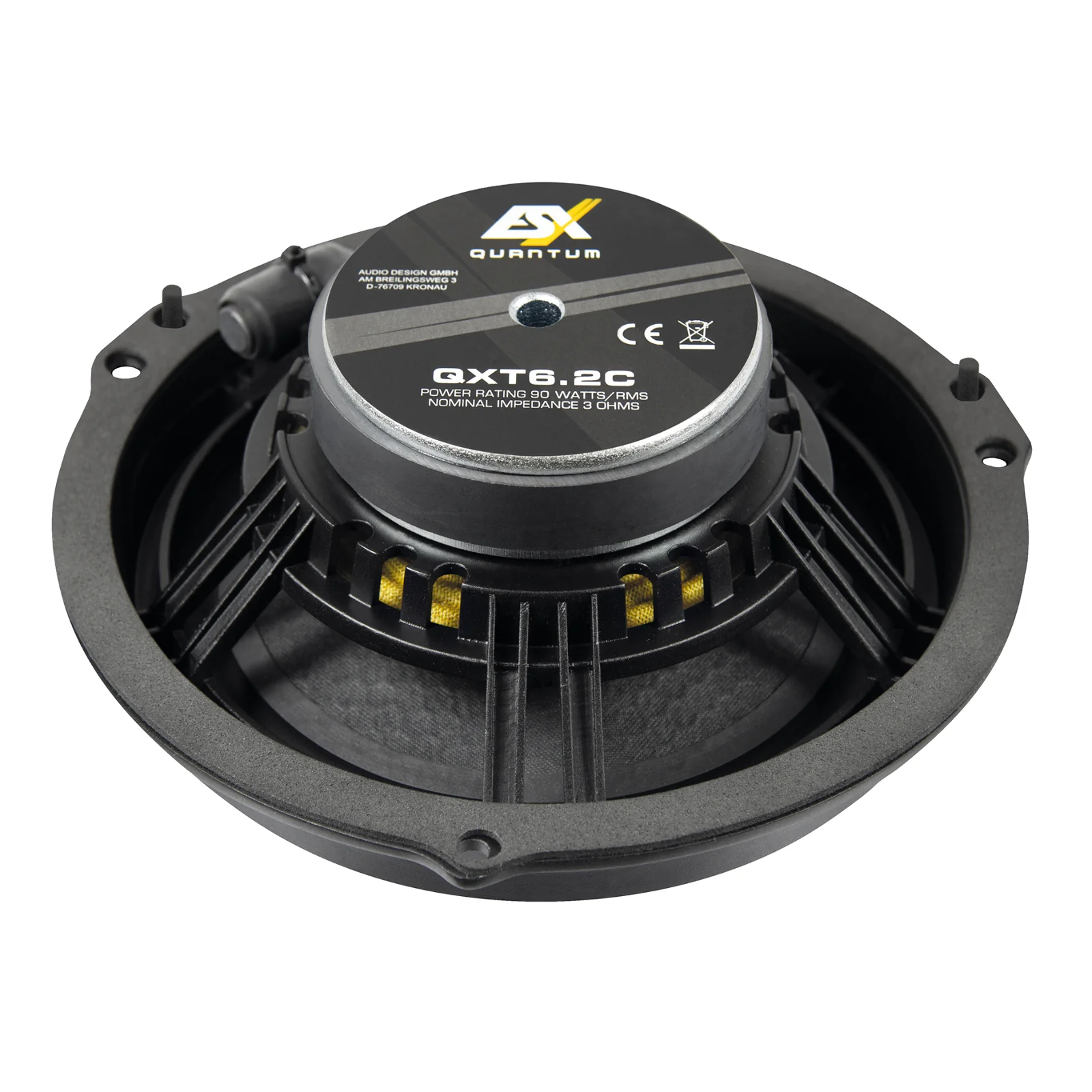ESX QXT6.2C Component Speakers and Tweeters for Ford Transit 2014 Front Doors - Image 4