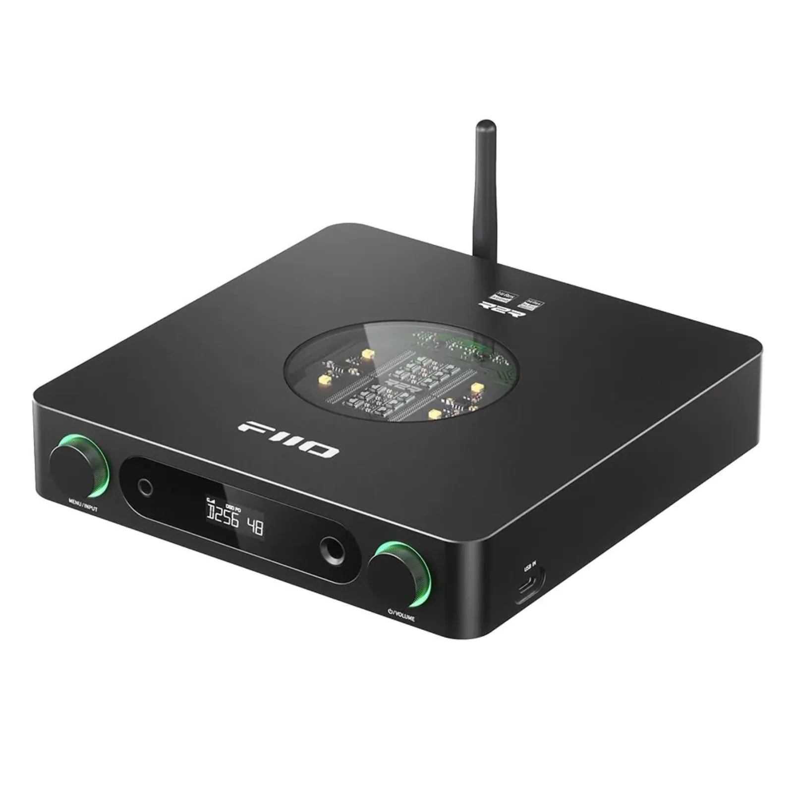 Fiio K13 R2R Compact Desktop DAC and Headphone Amplifier Bluetooth Hi-Res Black