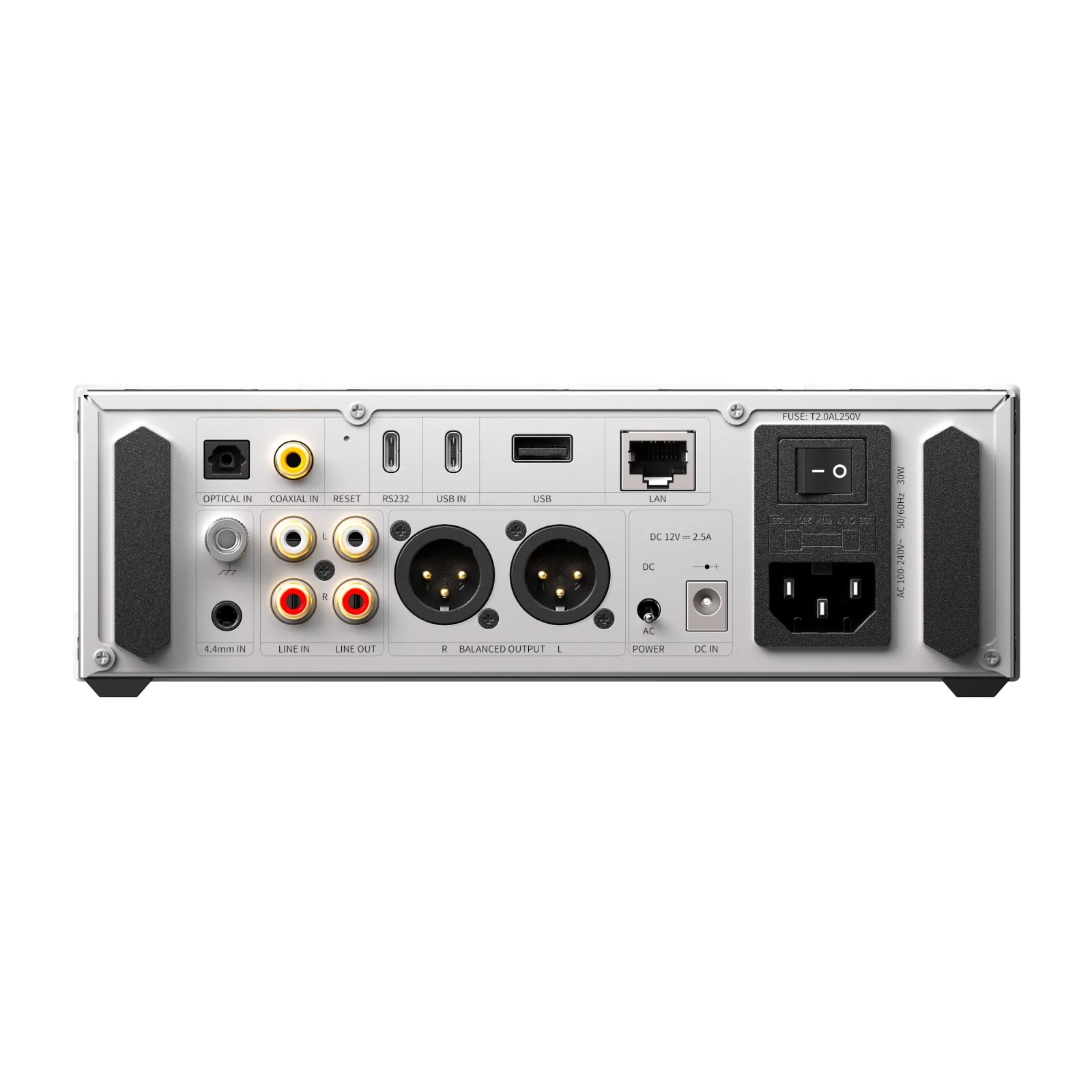 FiiO K15 Desktop DAC and Headphone Amplifier Bluetooth Media Streamer Silver - Image 5