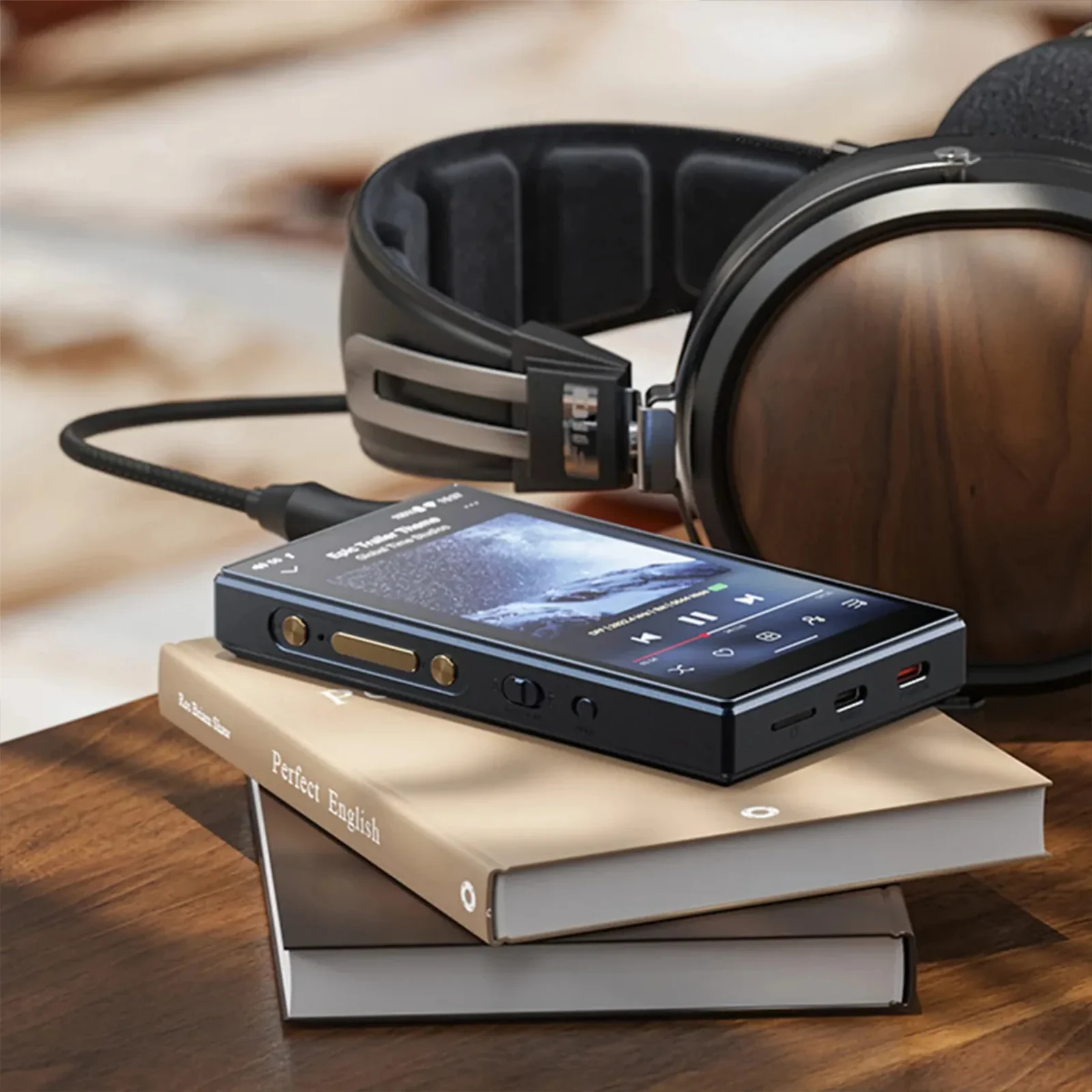 FiiO M21 DAP Portable Hi-Res Digital Audio Music Player Bluetooth 5.0 Dark Blue - Image 6