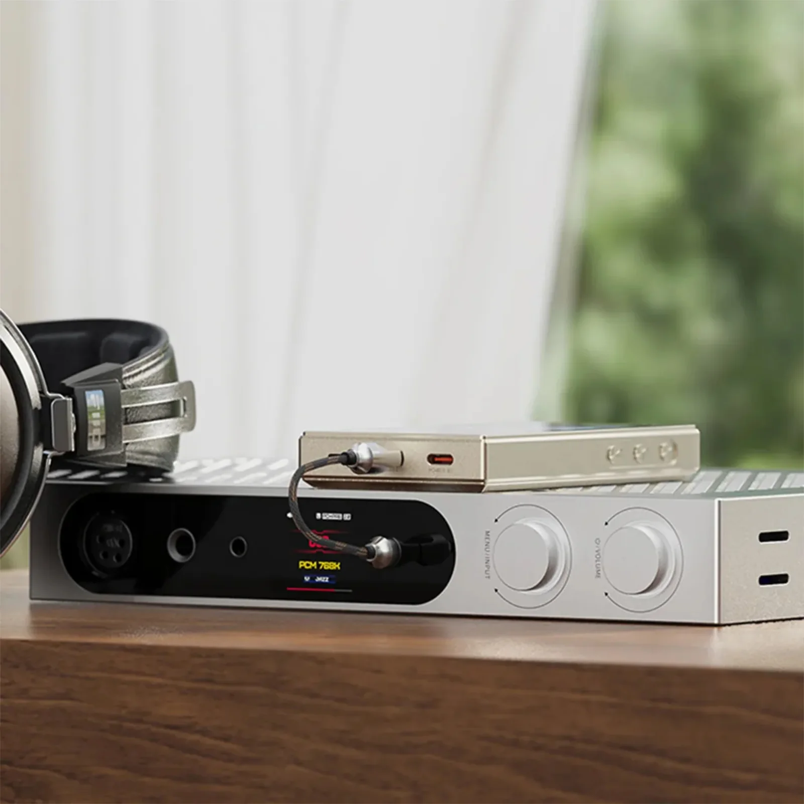 FiiO M21 DAP Portable Hi-Res Digital Audio Music Player Bluetooth Titanium Gold - Image 5