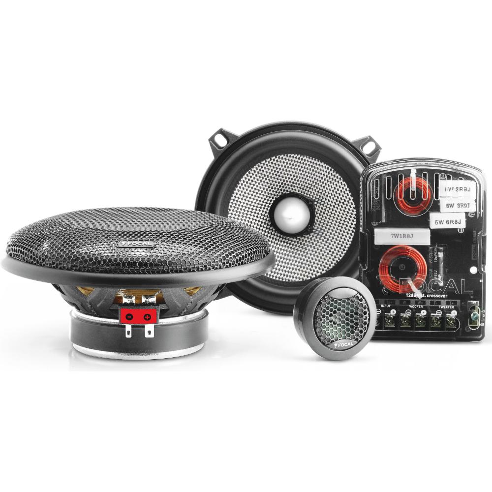 Focal 130 AS Access Series 2 Way 5" Car Door Component Speakers 50w RMS Pair - Image 9