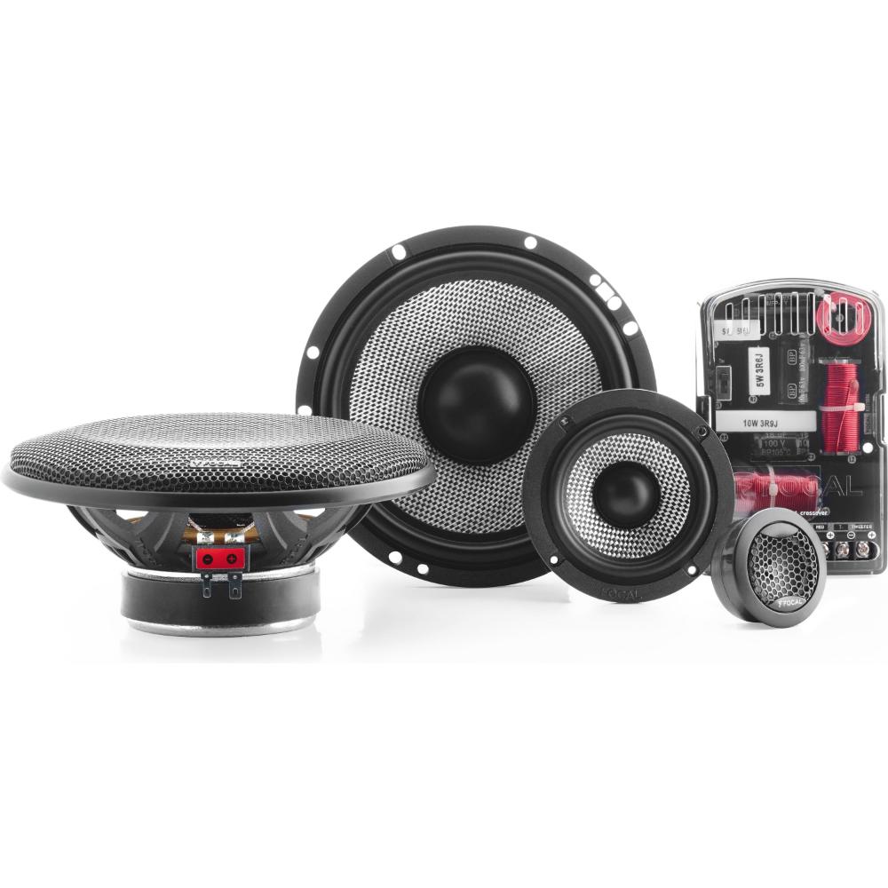 Focal 165 AS3 Access Series 3 Way 6.5" Car Door Component Speakers 80w RMS Pair - Image 9