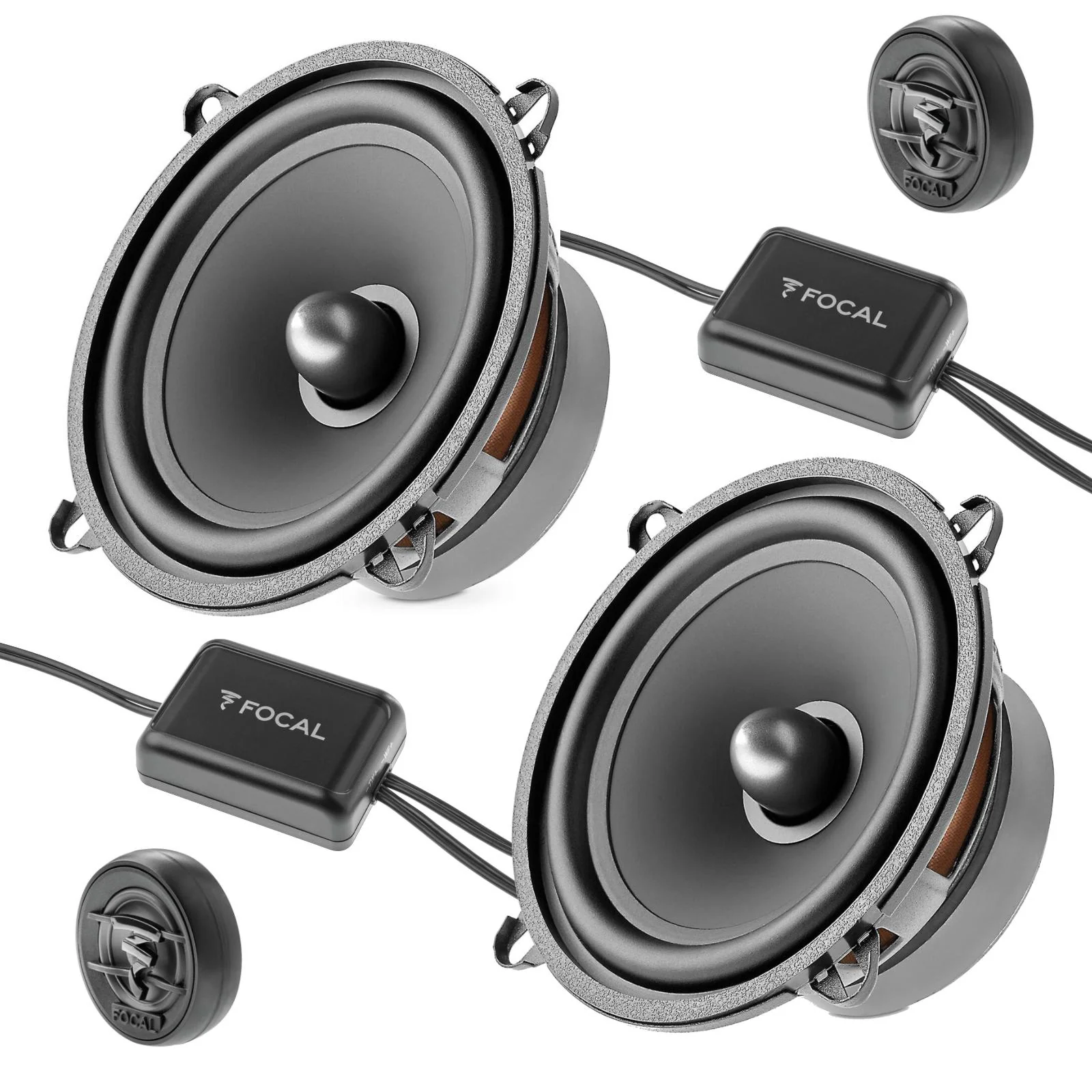 Focal ASE 130 Auditor Series 2 Way 5" Car Door Component Speakers 50w RMS Pair