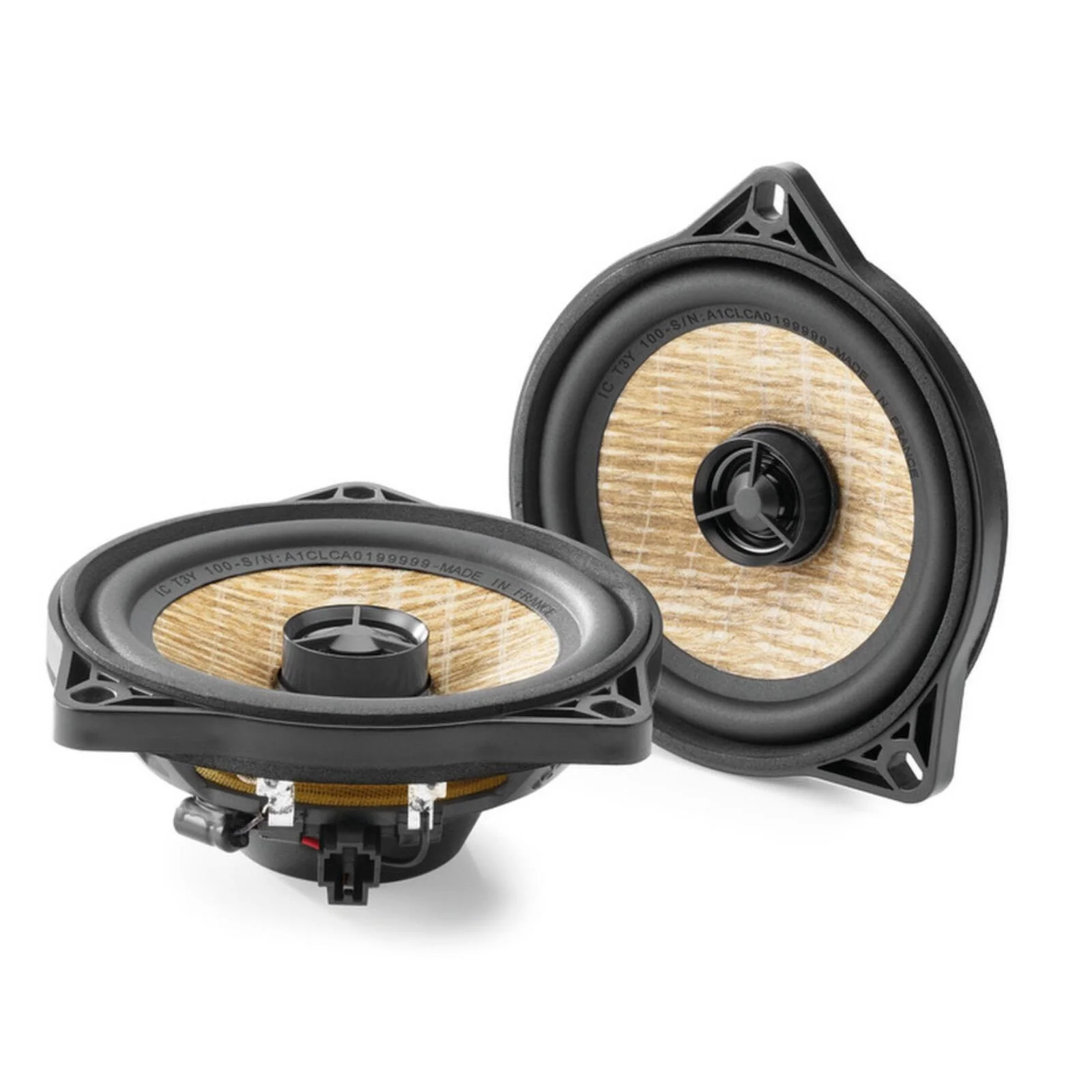 Focal IC T3Y 100 Inside Series 2 Way Coaxial Speaker Kit For Tesla Model 3 and Y