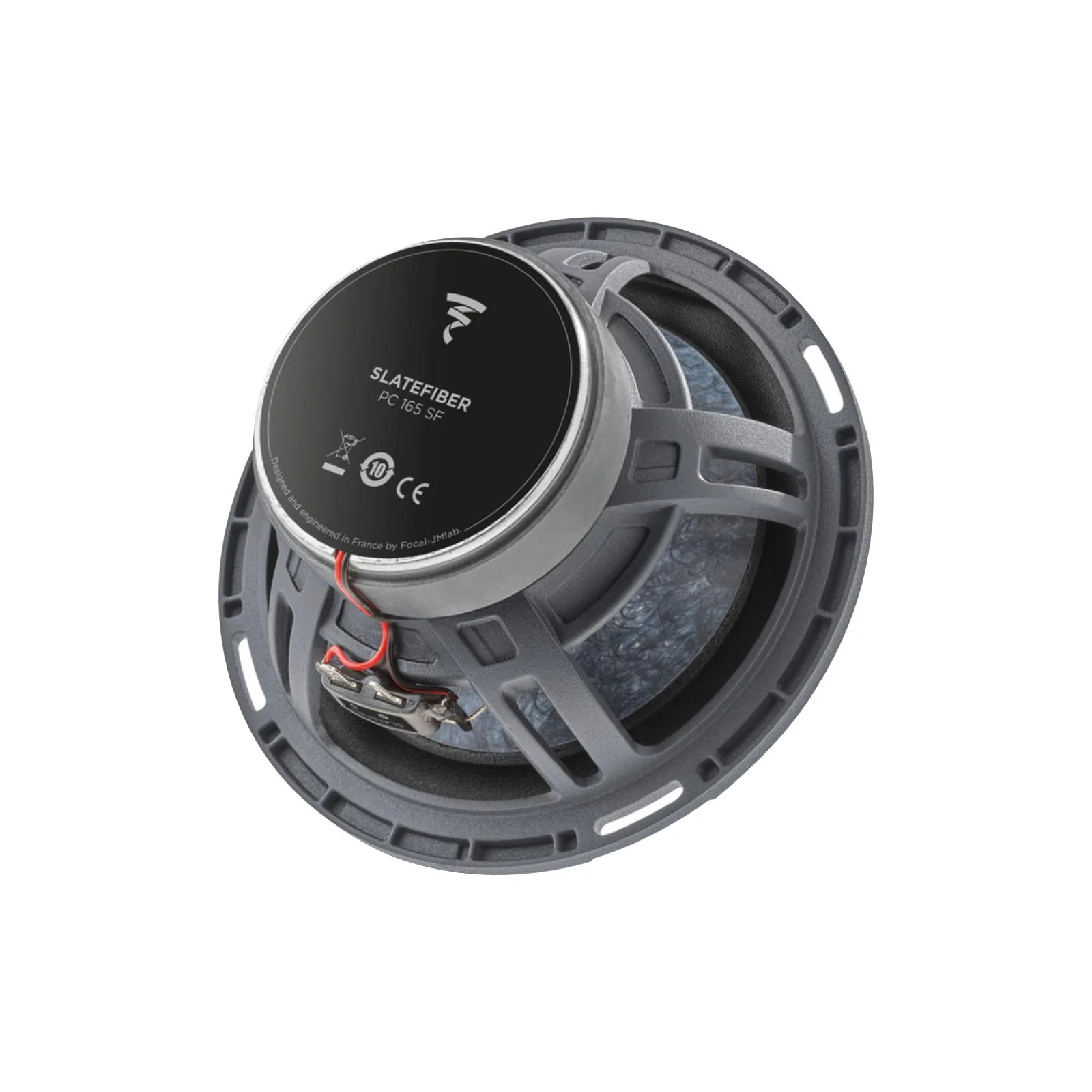 Focal PC 165 SF Slate Fibre Series 6.5" 2 Way Car Door Coaxial Speakers 80w RMS - Image 3