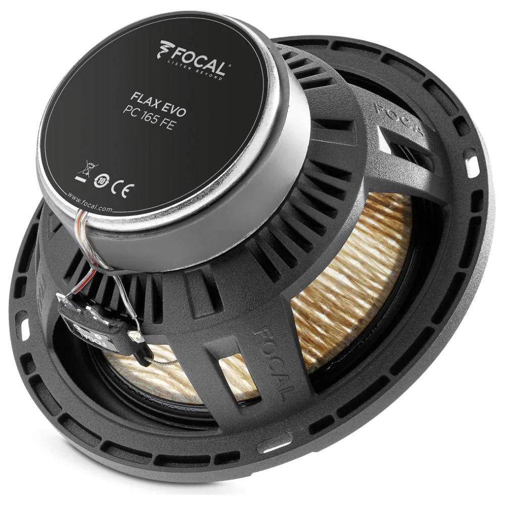 Focal PC165FE Flax Evo Series 2 Way 6.5" Car Door Coaxial Speakers 70w RMS Pair - Image 4