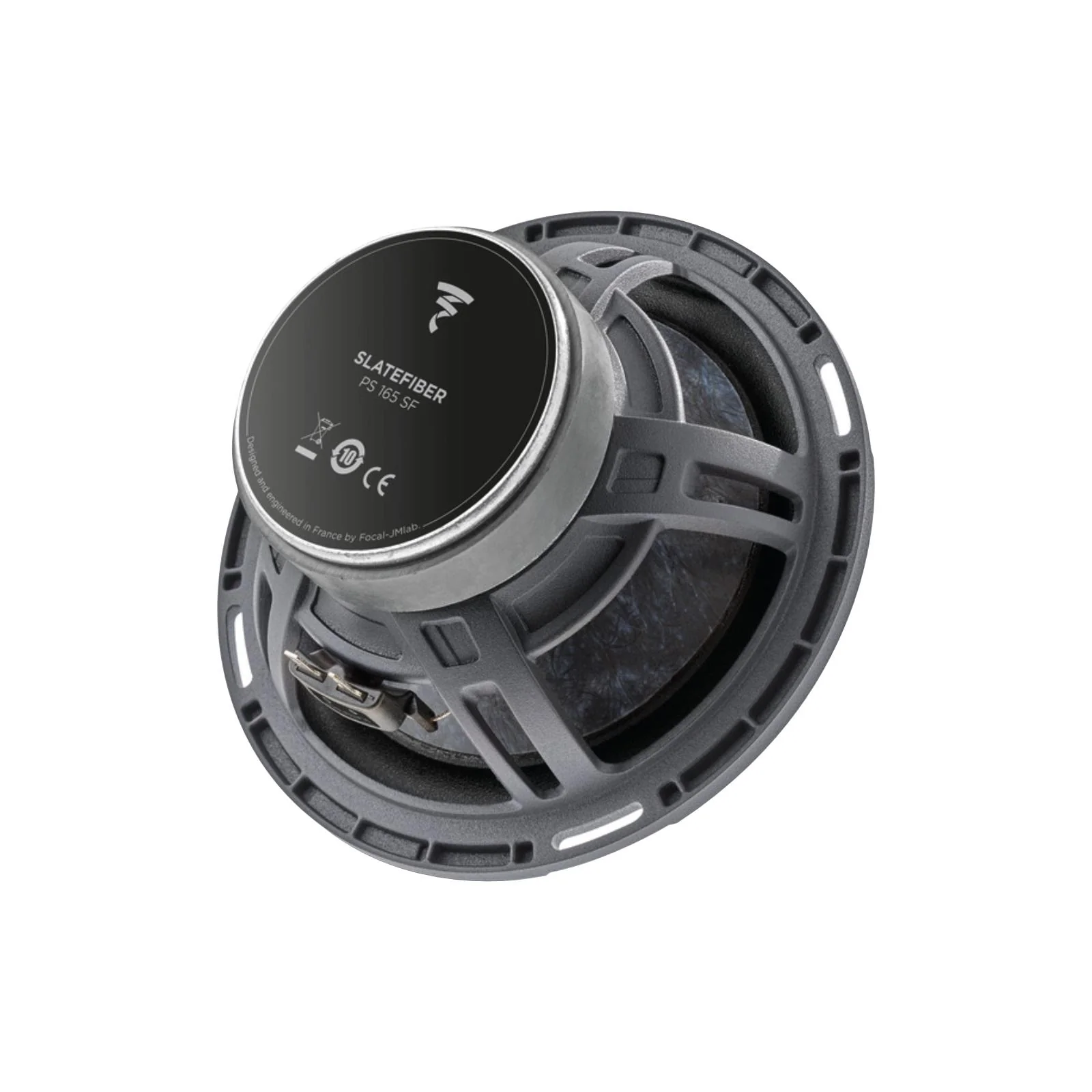 Focal PS 165 SF Slate Fibre Series 6.5" 2 Way Car Door Component Speakers 80w - Image 7